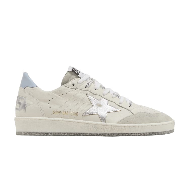 Golden Goose Wmns Ball Star 'White Blue Fog'