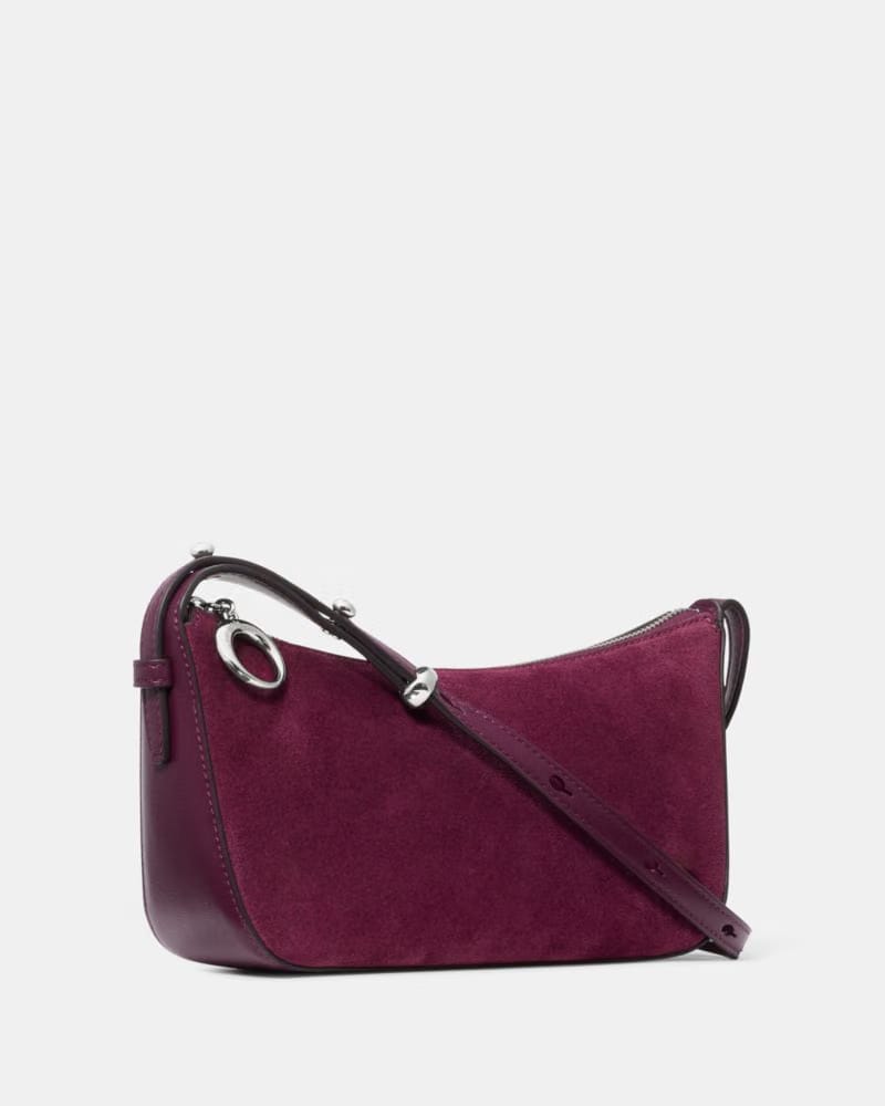Halo Suede Crossbody