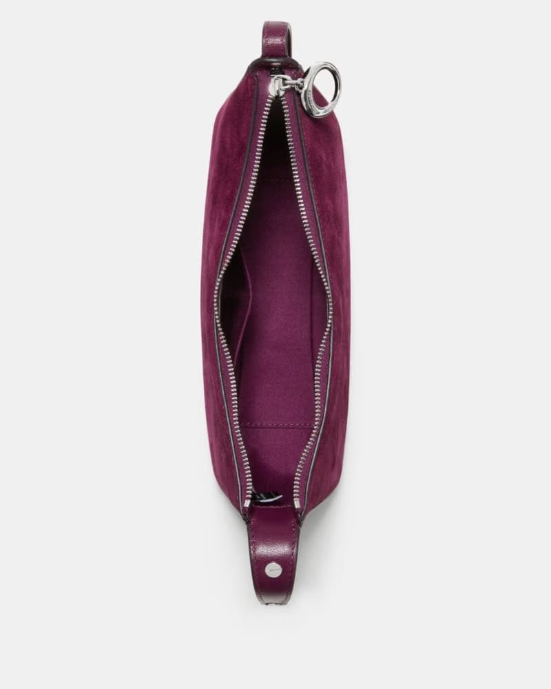 Halo Suede Crossbody