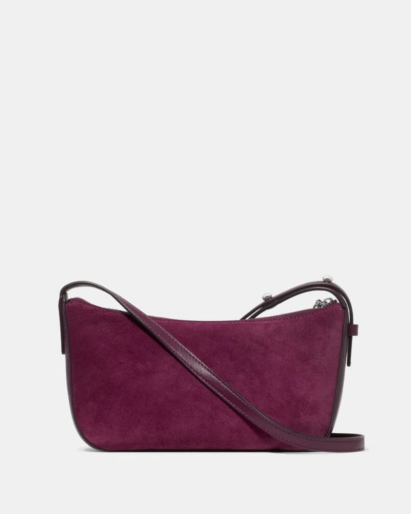 Halo Suede Crossbody