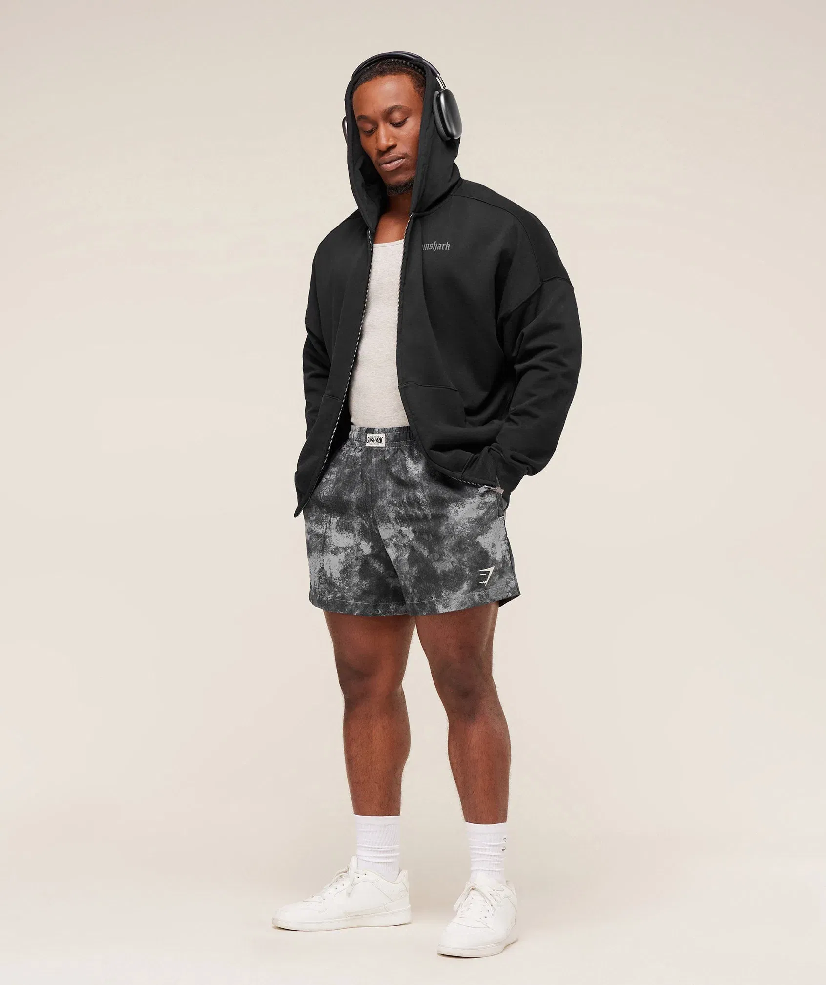 Gymshark Pumper Shorts 5" - Smokey Grey