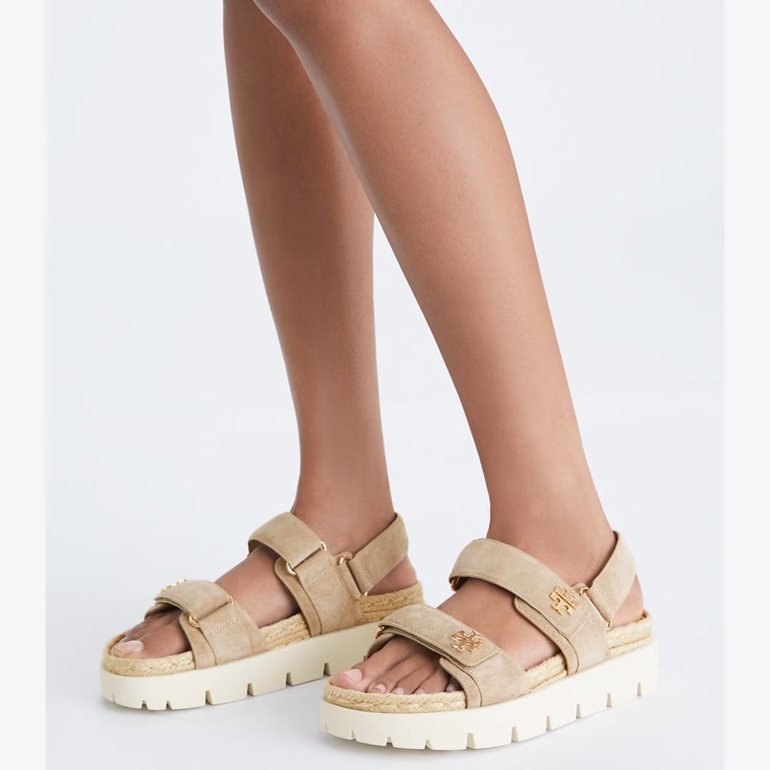 Tory Burch Kira Sport Sandal CERAMIC TAUPE
