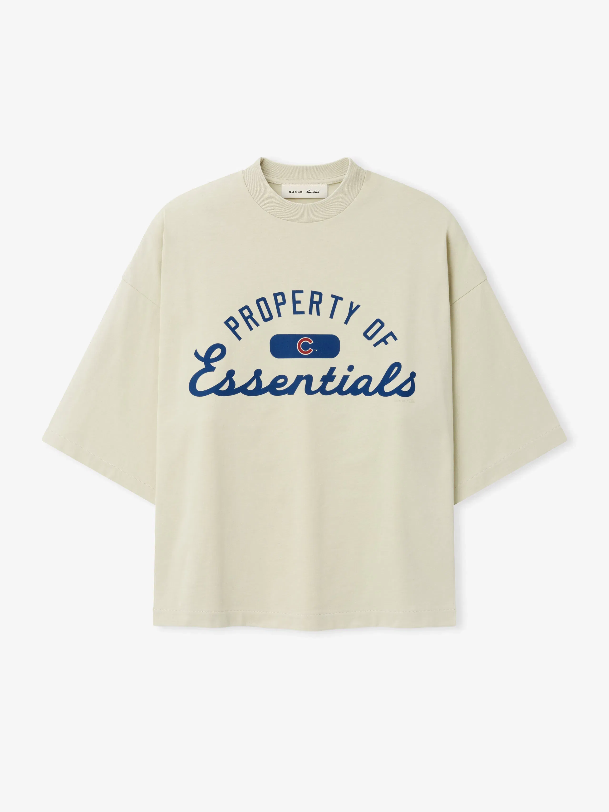 Essentials Cubs Merch T-Shirt Sandstone