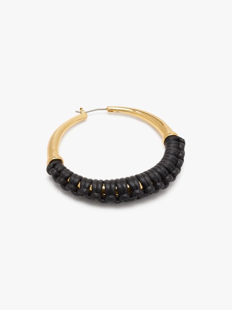 Bohemia Leather Hoops