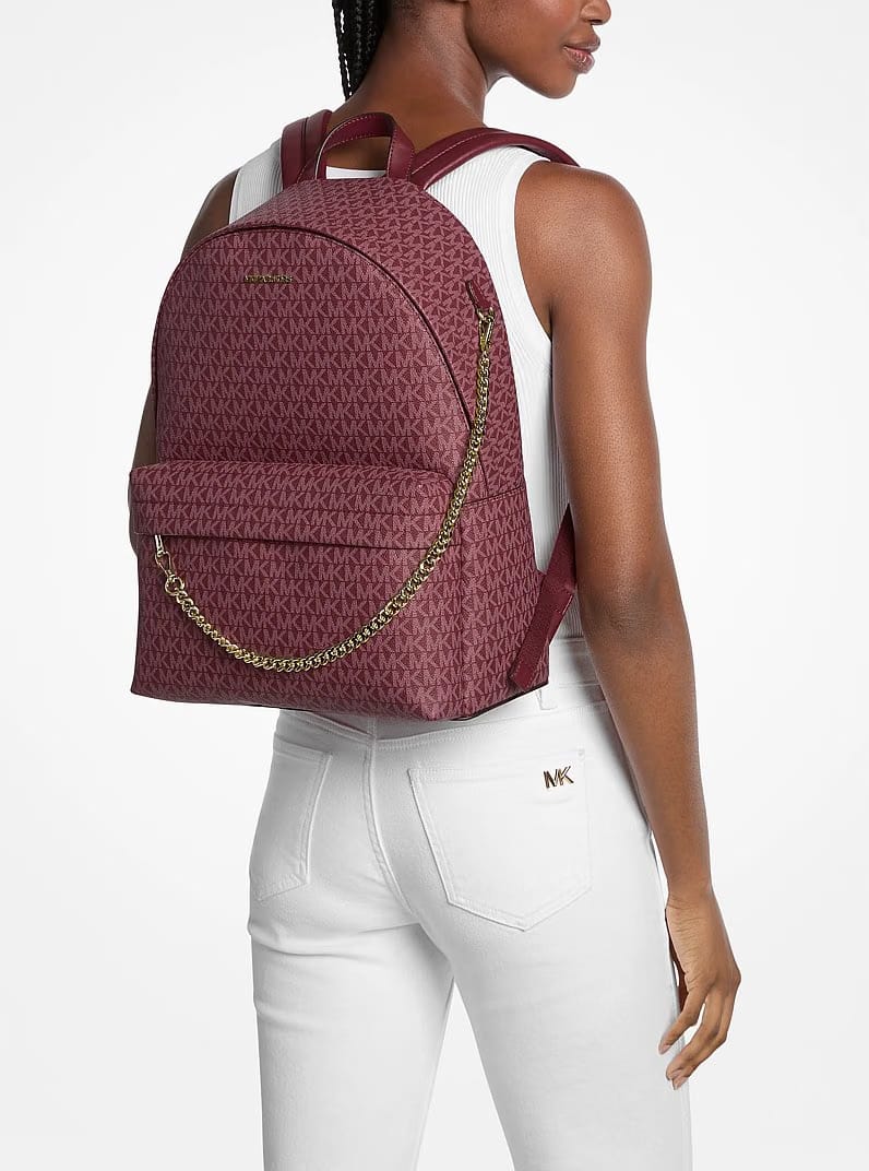 Slater Large Signature Logo Backpack