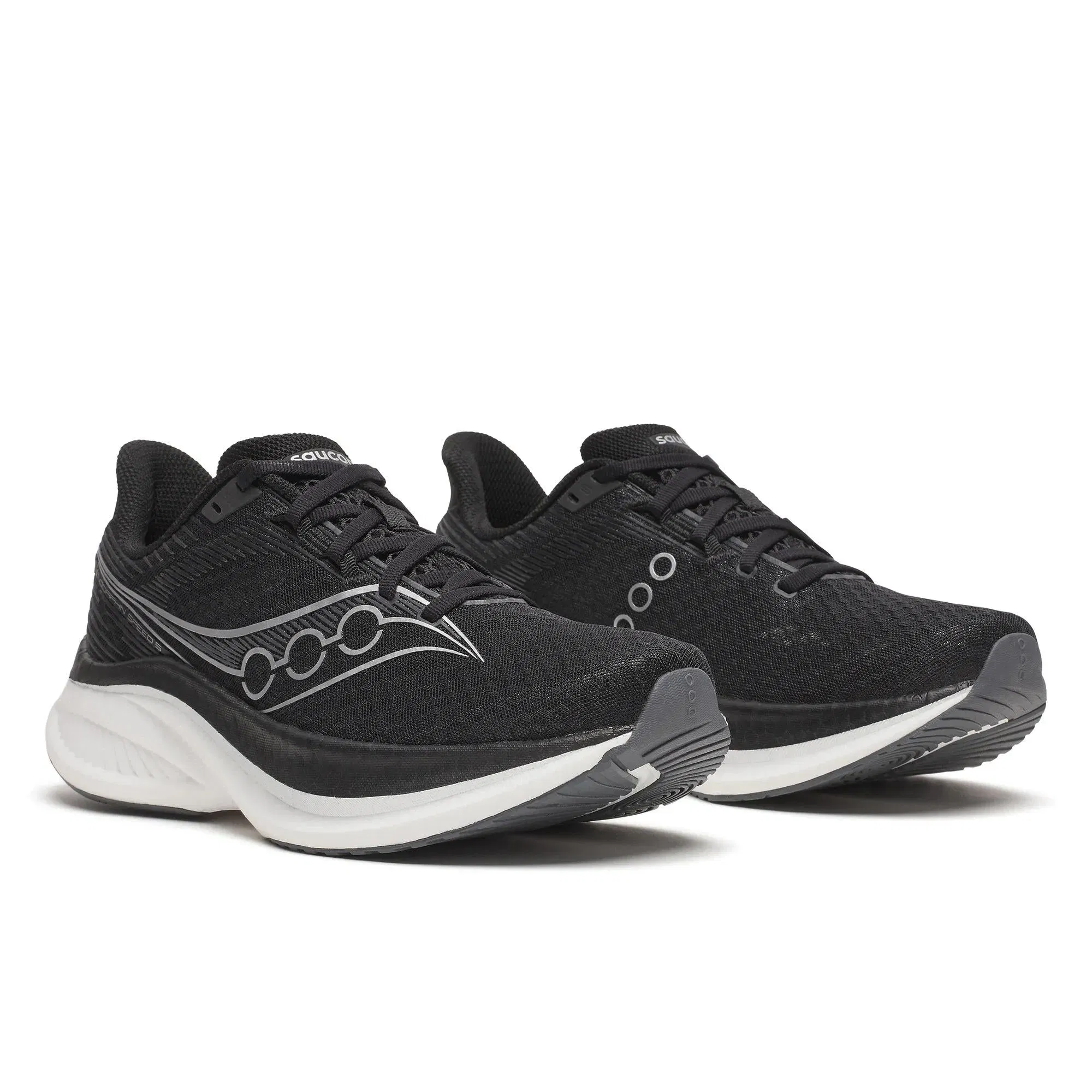 Saucony Men's Endorphin Speed 5 Wide Black | White