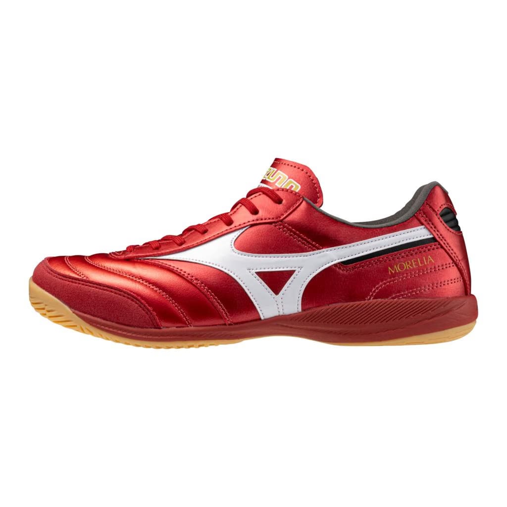 Mizuno Morelia Sala Elite Indoor Soccer Shoe Red White