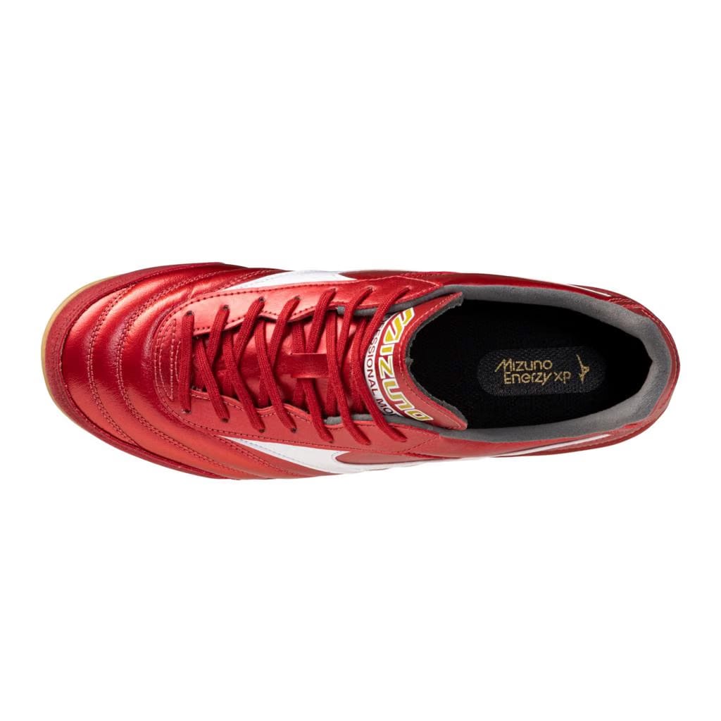 Mizuno Morelia Sala Elite Indoor Soccer Shoe Red White