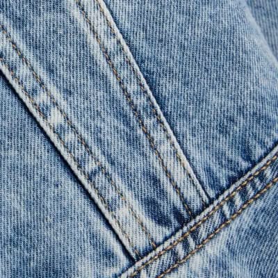 Blue Long Sleeve Denim Mini Shirt Dress