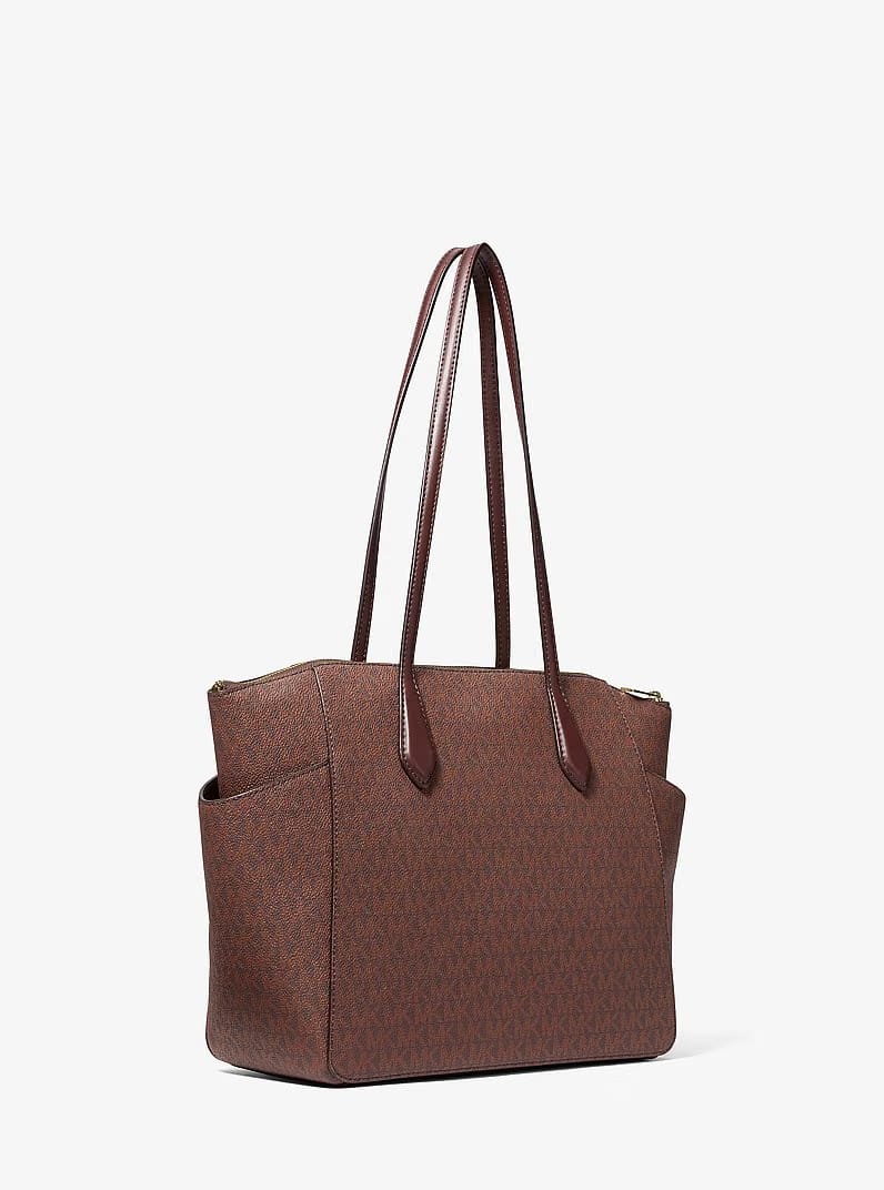 Marilyn Medium Signature Logo Tote Bag