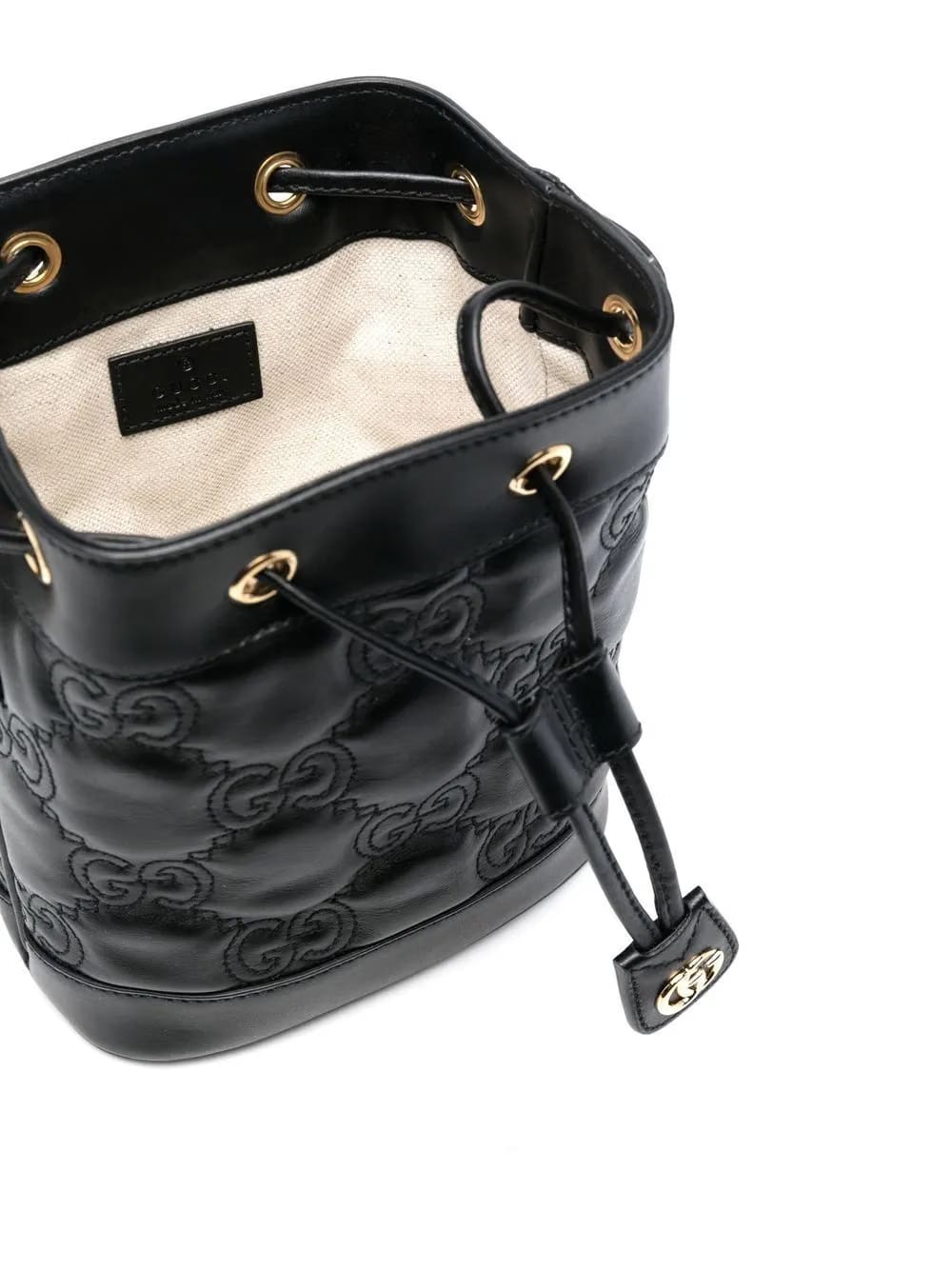 GG matelassé bucket bag