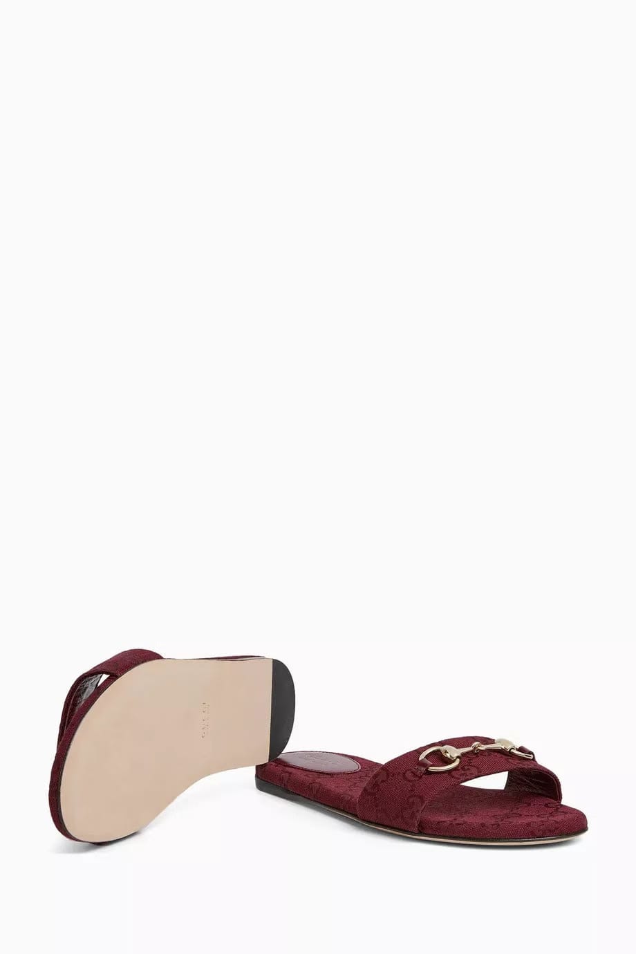 The V-Detail Flat Sandals – Black