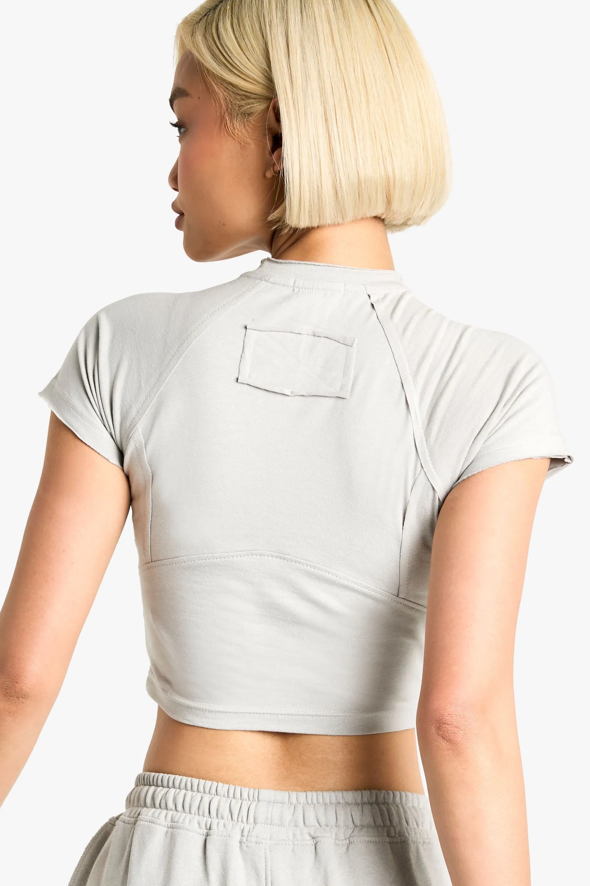 Deconstructed Seam Detail Baby T-Shirt