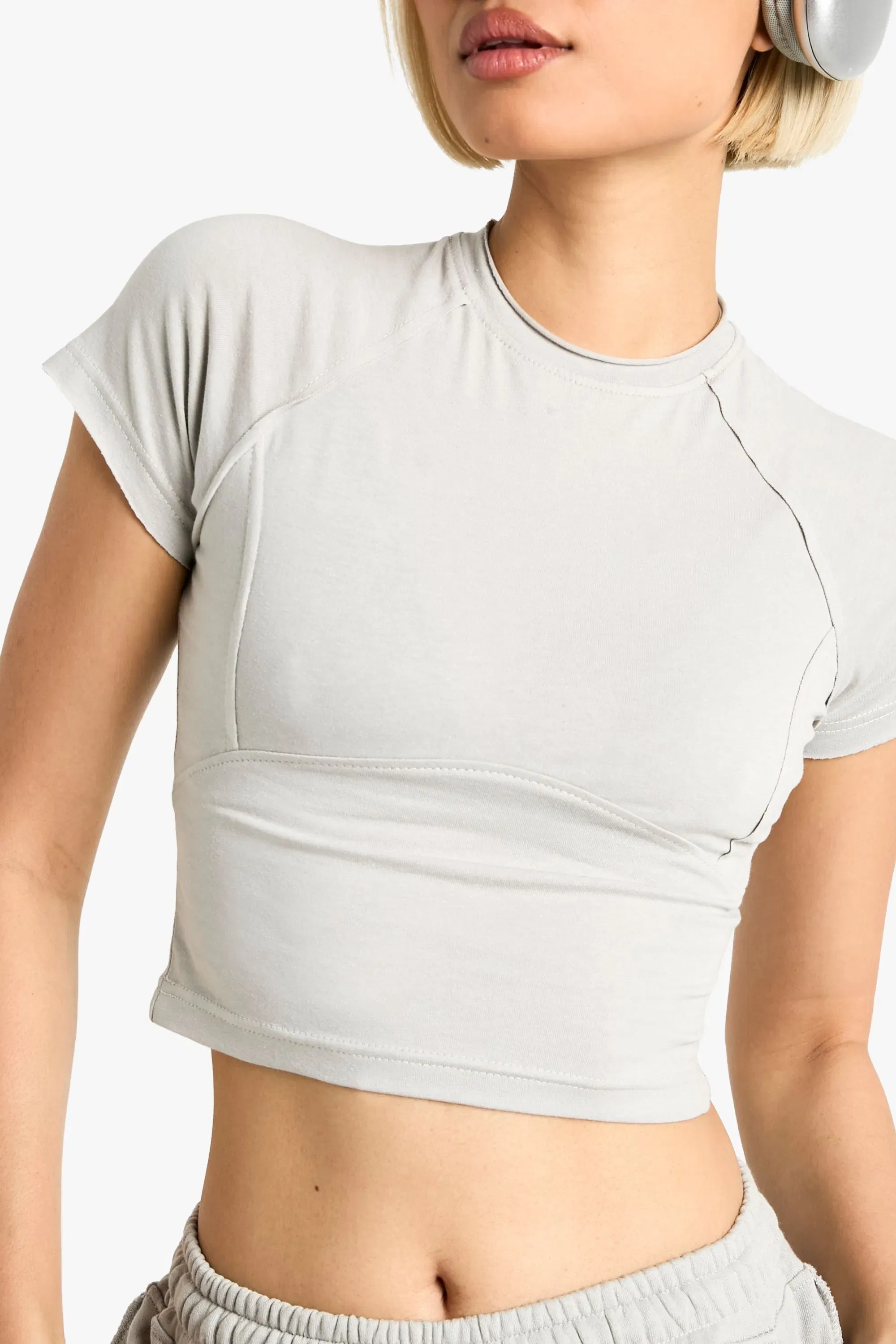 Deconstructed Seam Detail Baby T-Shirt
