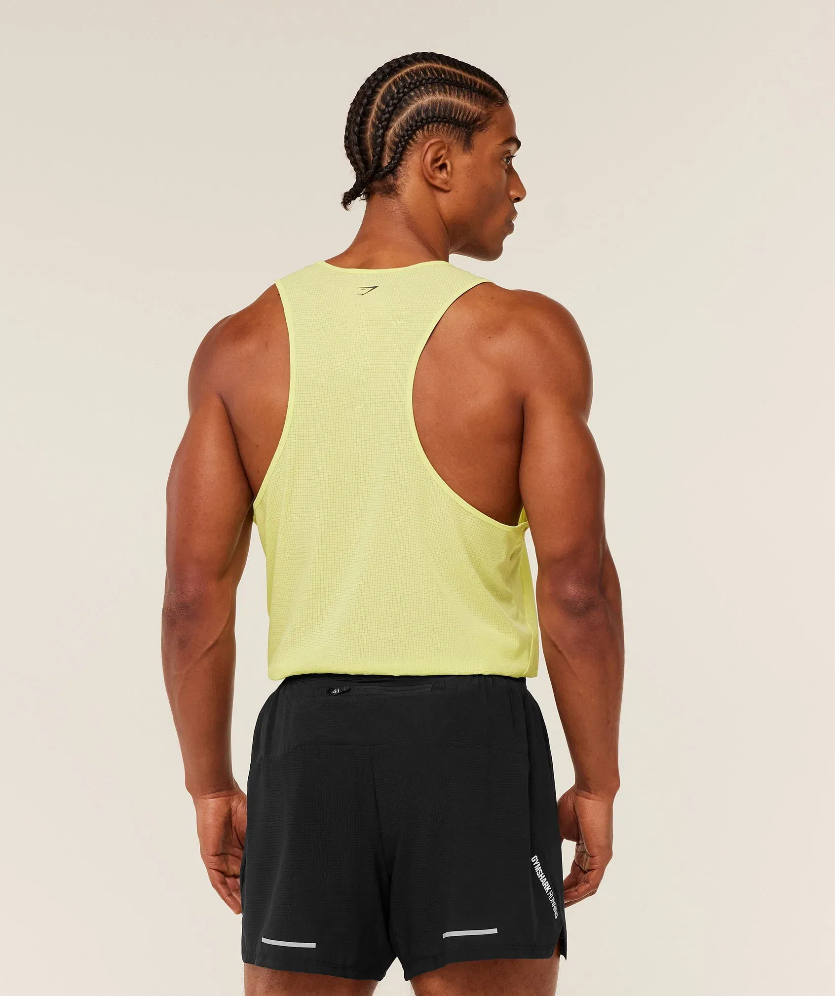 Gymshark Running Tank - Sorbet Yellow