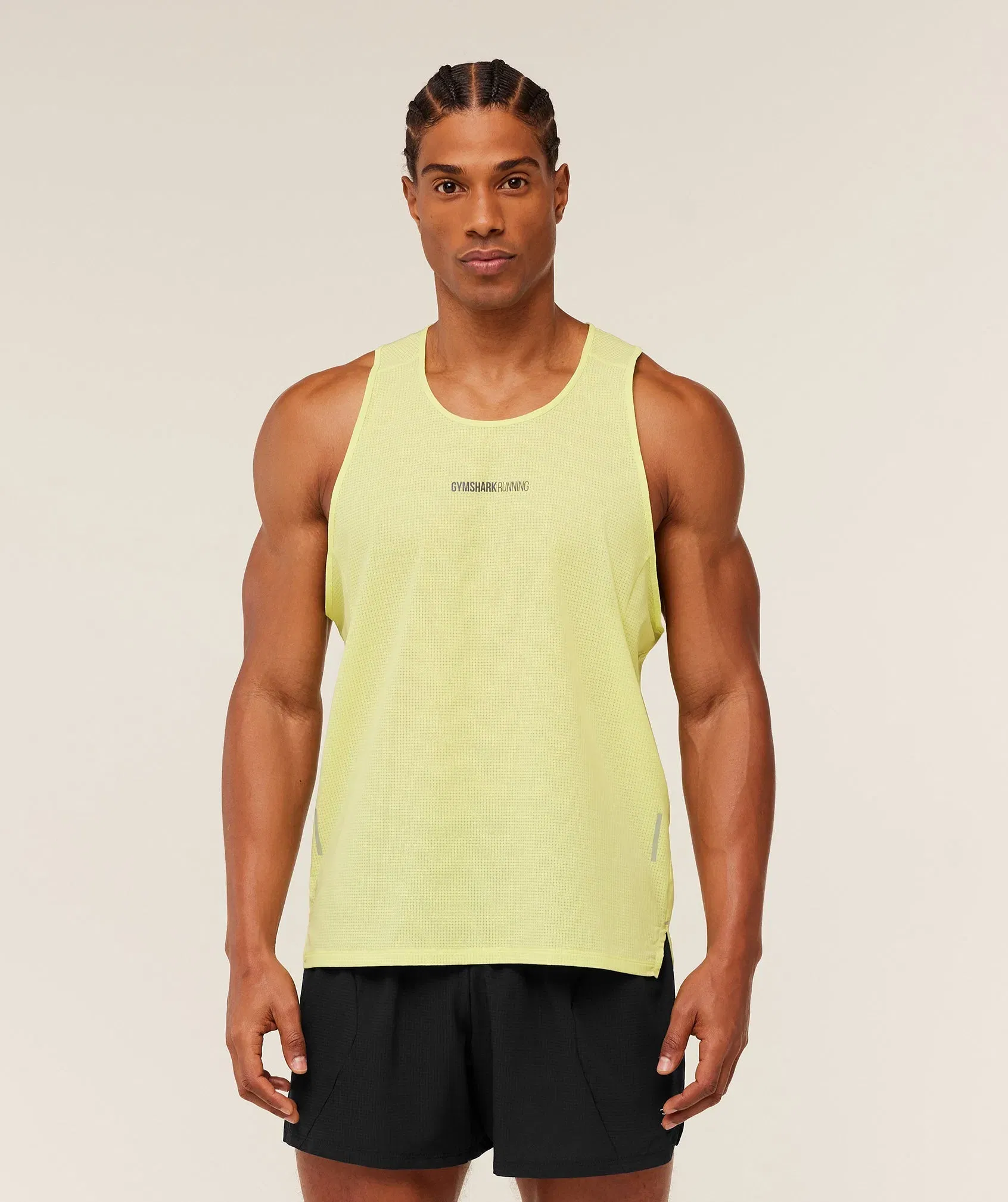 Gymshark Running Tank - Sorbet Yellow