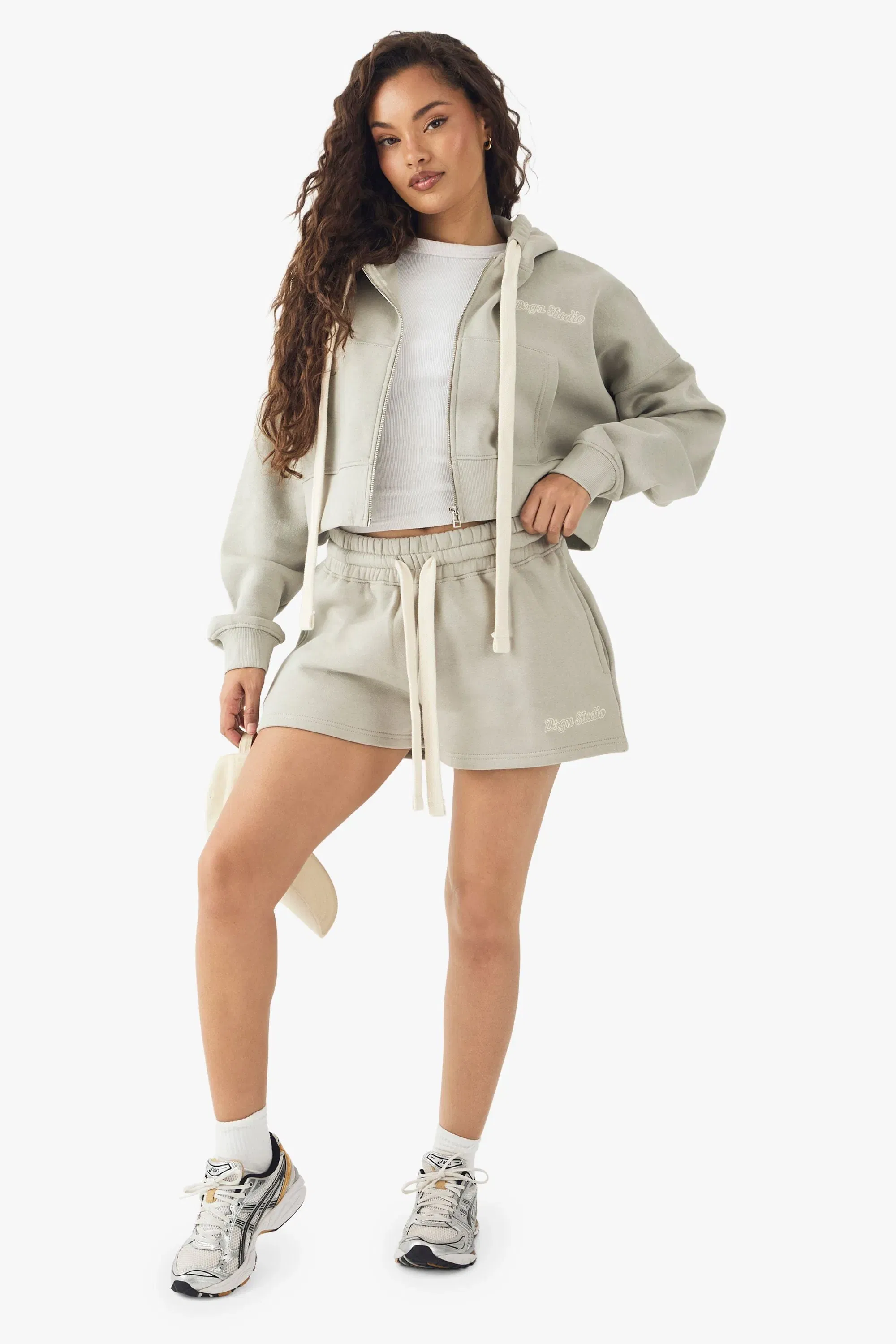 DSGN Studio Contrast Drawcord Sweat Short