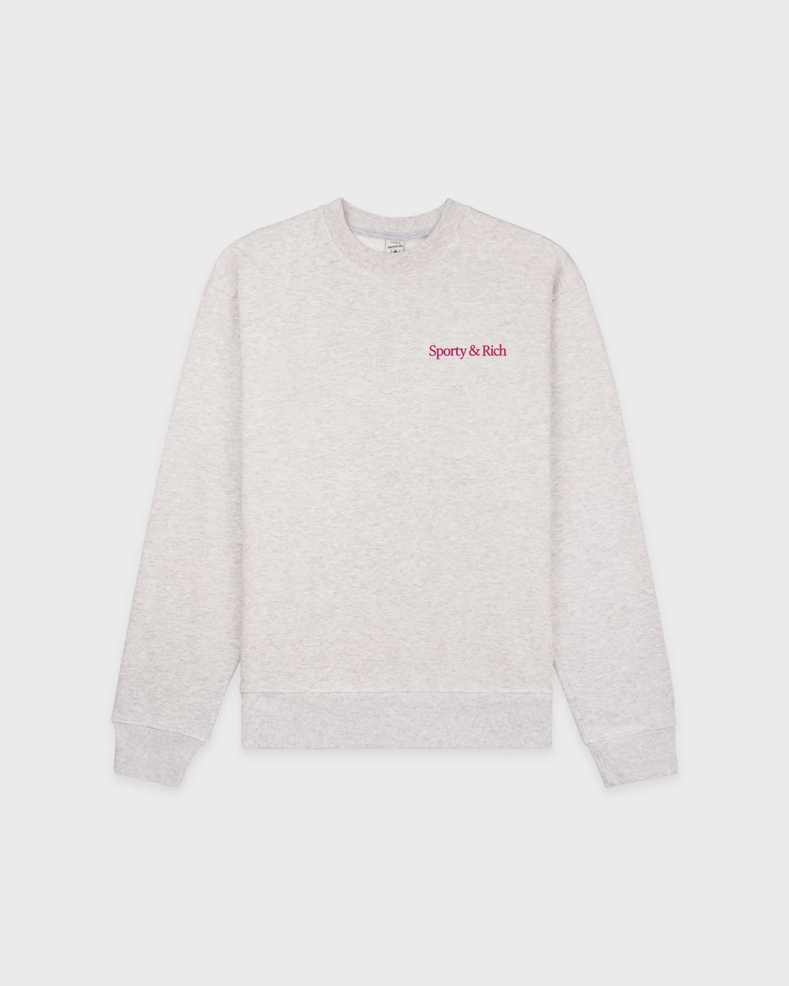 NY Motion Crewneck - Heather Gray/Berry/Azure
