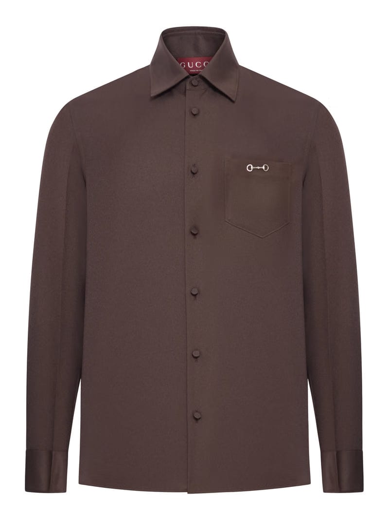 TWILL SHIRT WITH HOOK