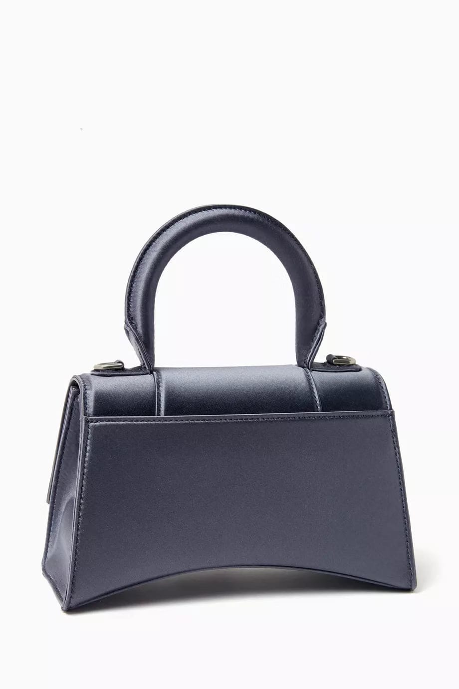 Balenciaga XS Hourglass Handbag in Satin