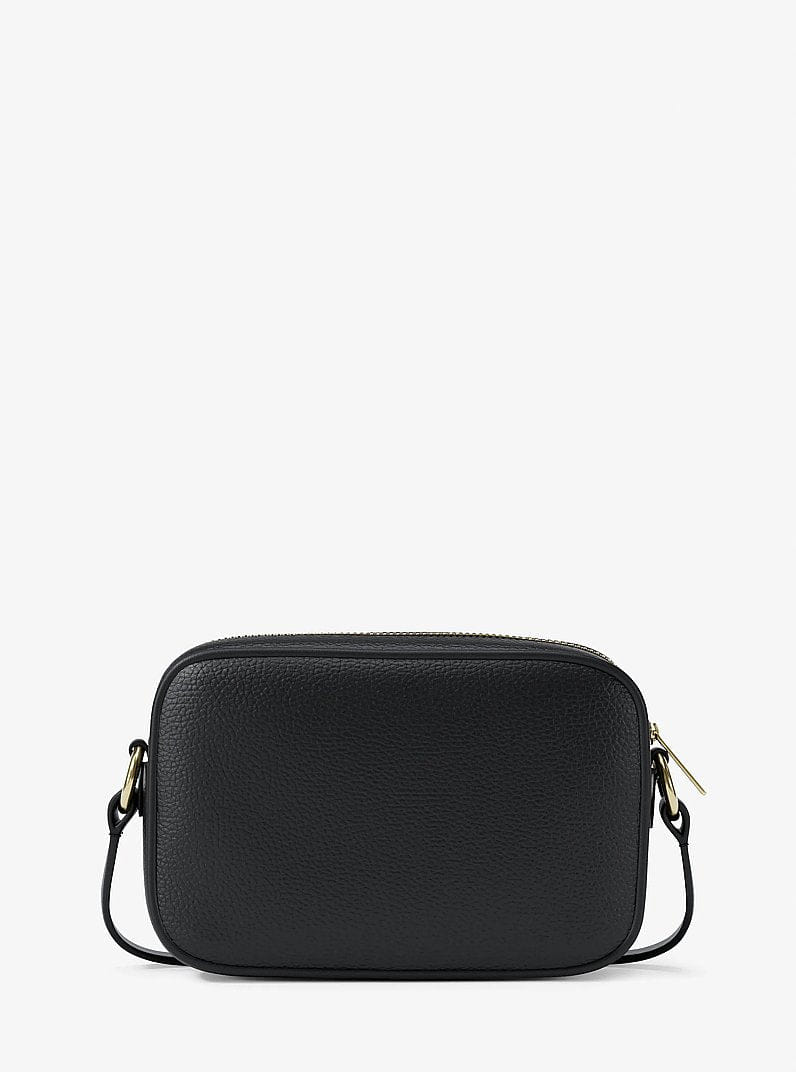 Jet Set Small Pebbled Leather Camera Crossbody Bag