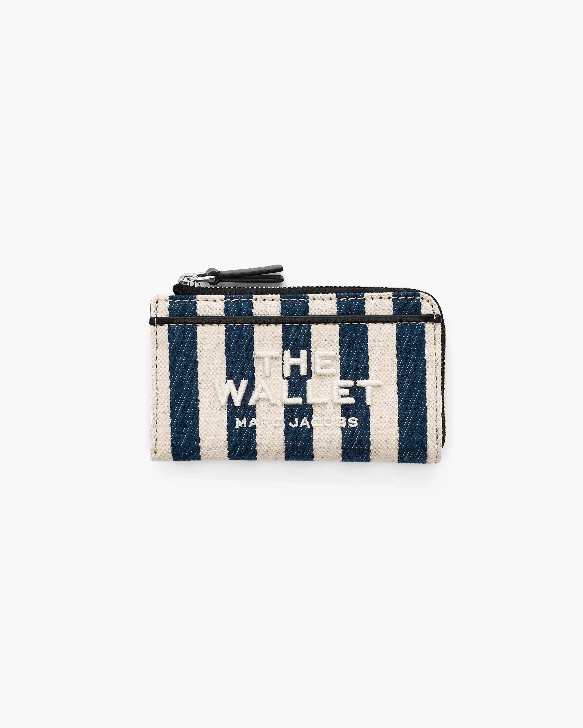 The Stripe Canvas Top Zip Multi Wallet