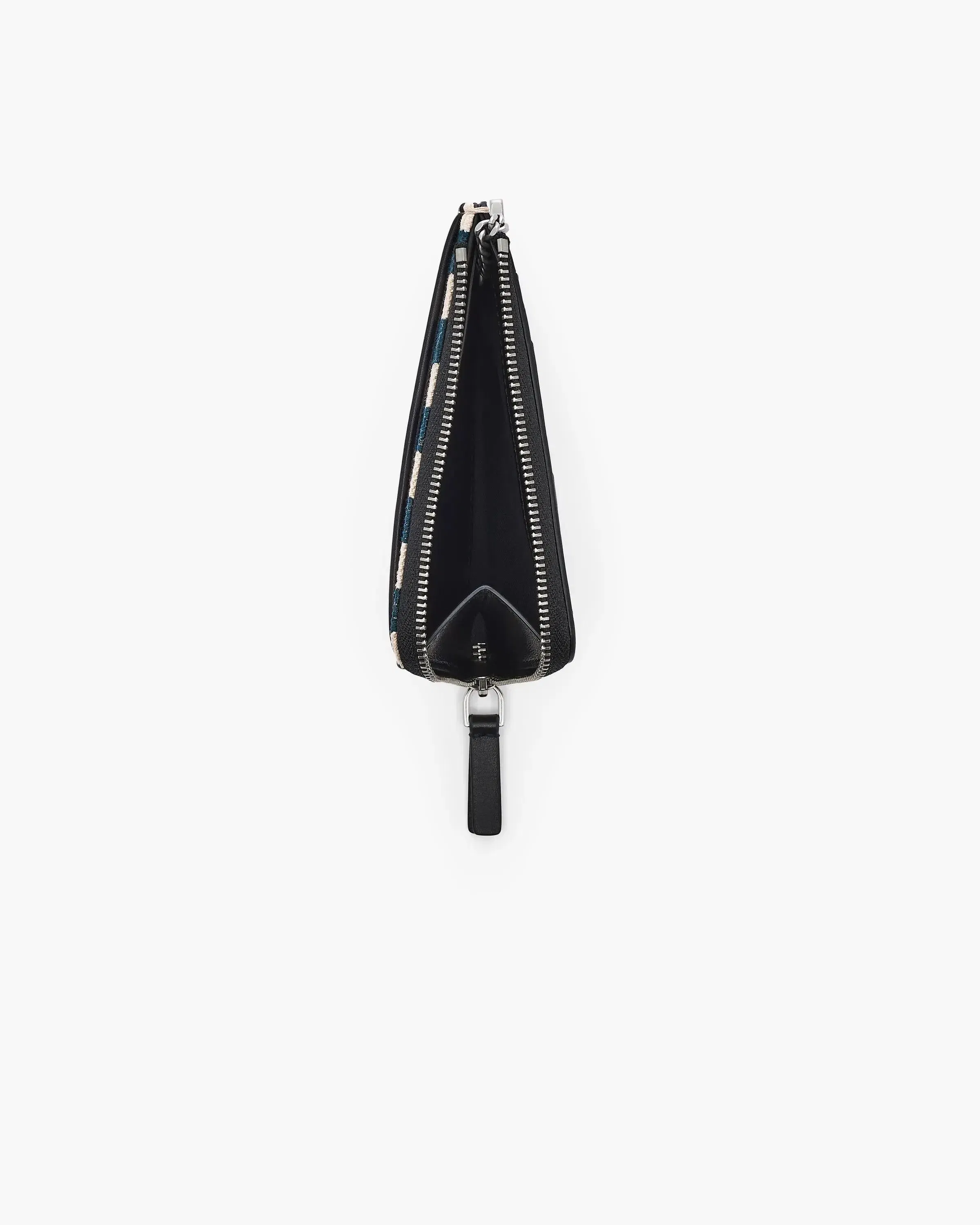 The Stripe Canvas Top Zip Multi Wallet
