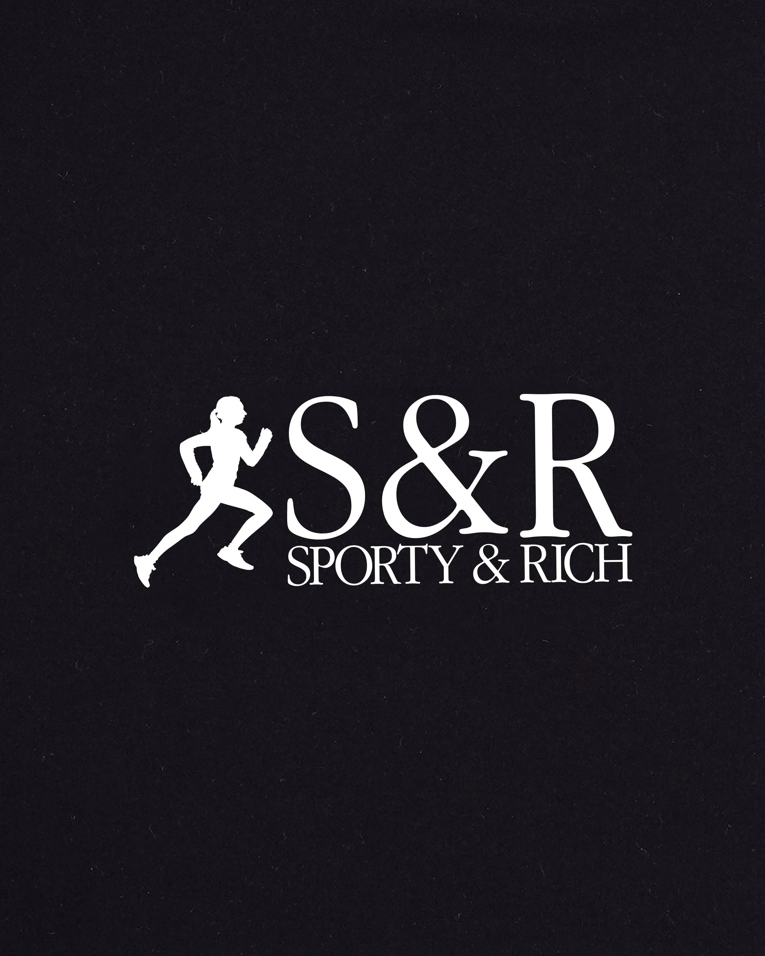 SR Runner Legging - Black/White