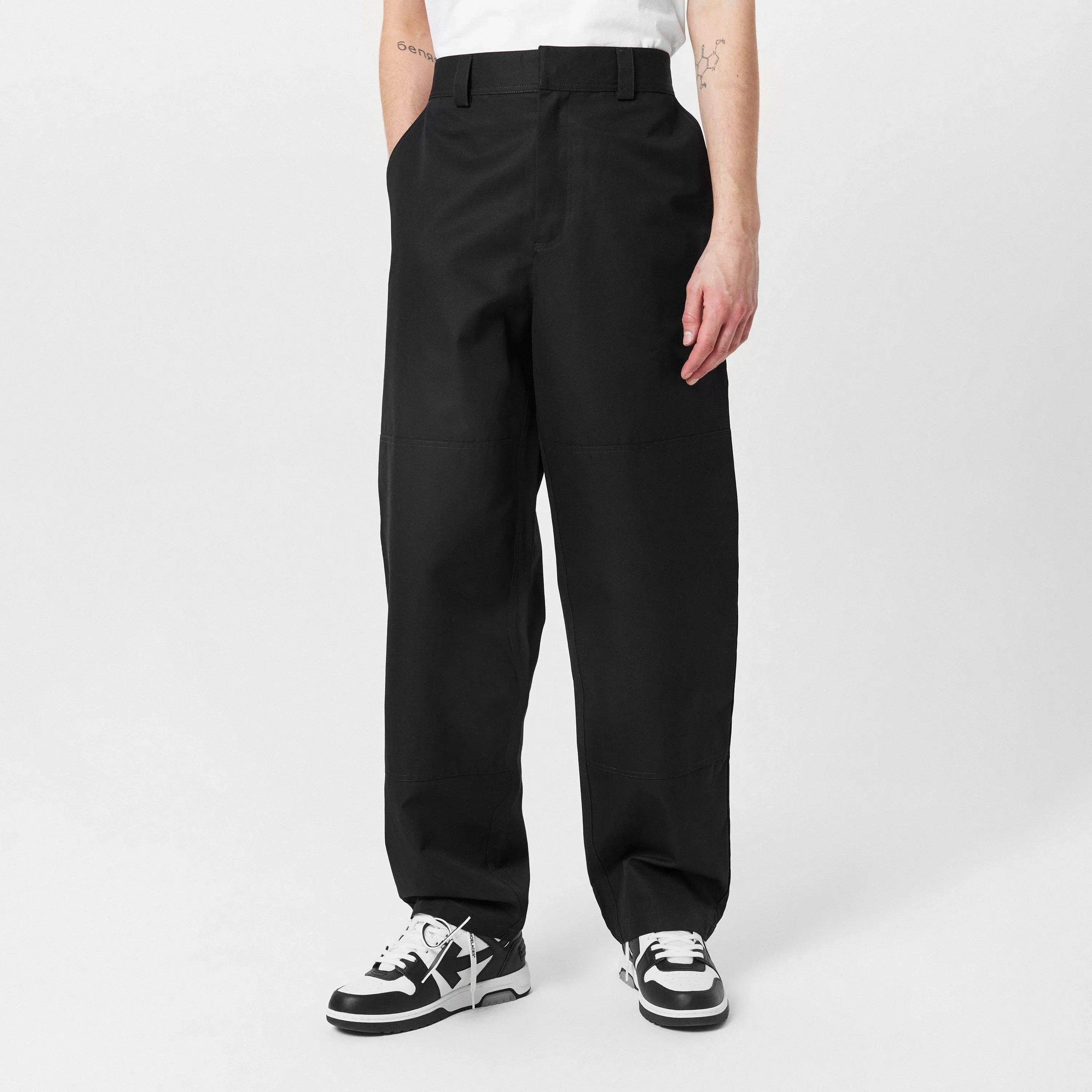 Carpenter Cargo Pocket Straight Leg Trousers