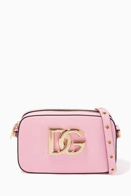 DG Millennials Camera Bag in Calfskin Leather