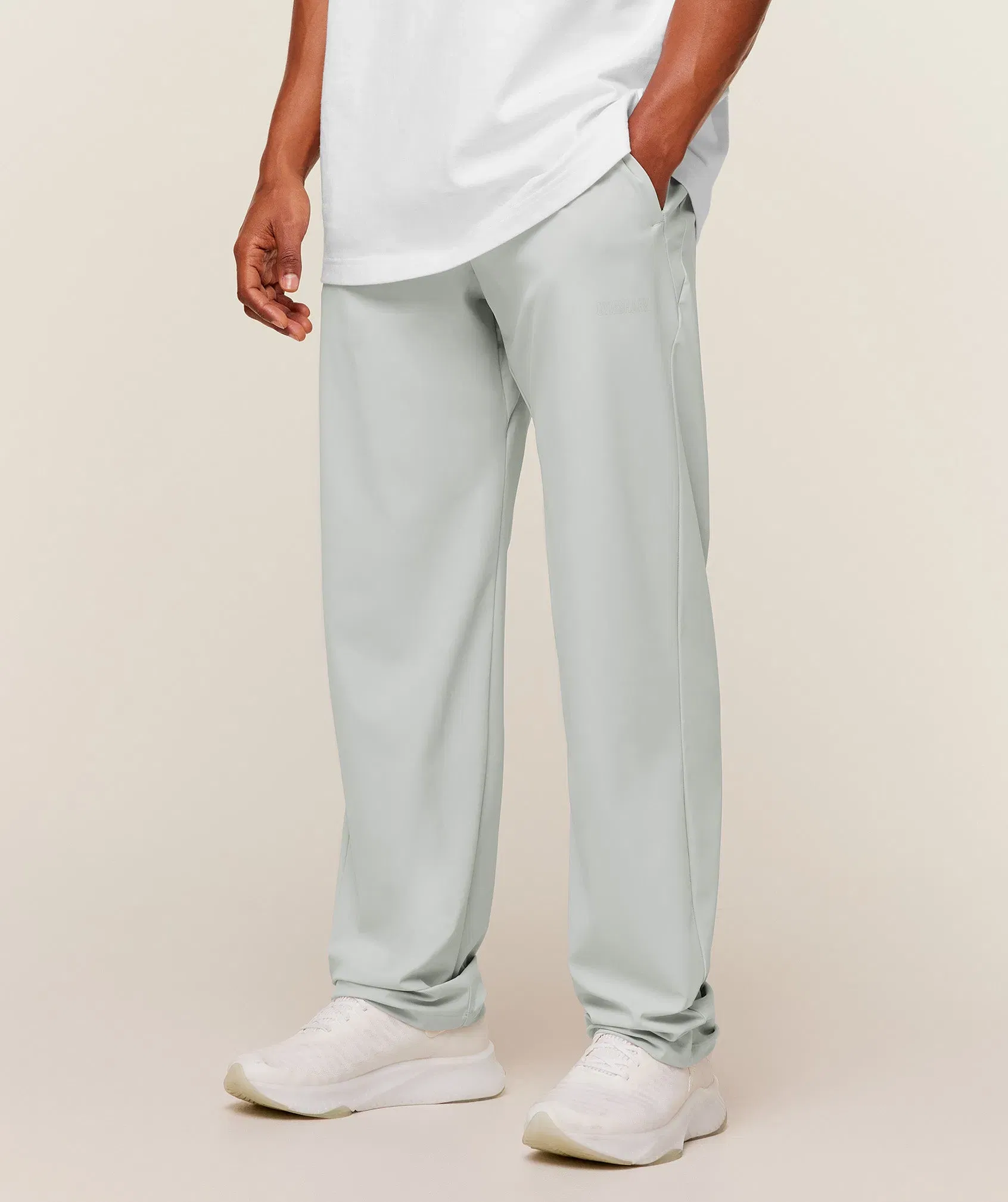 Gymshark Hybrid Joggers - Light Grey