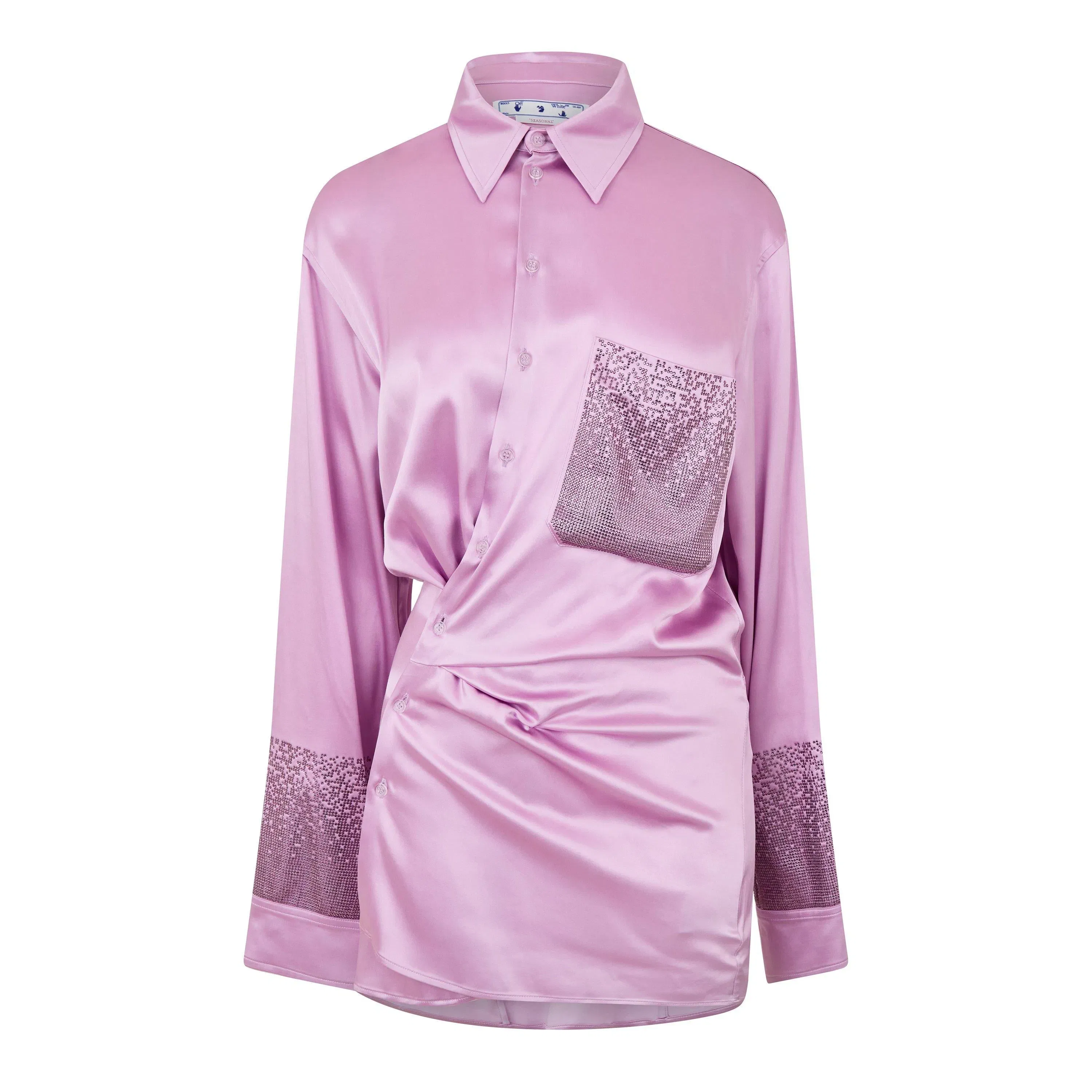 Duchesse Twist Front Short Sleeve Shirt