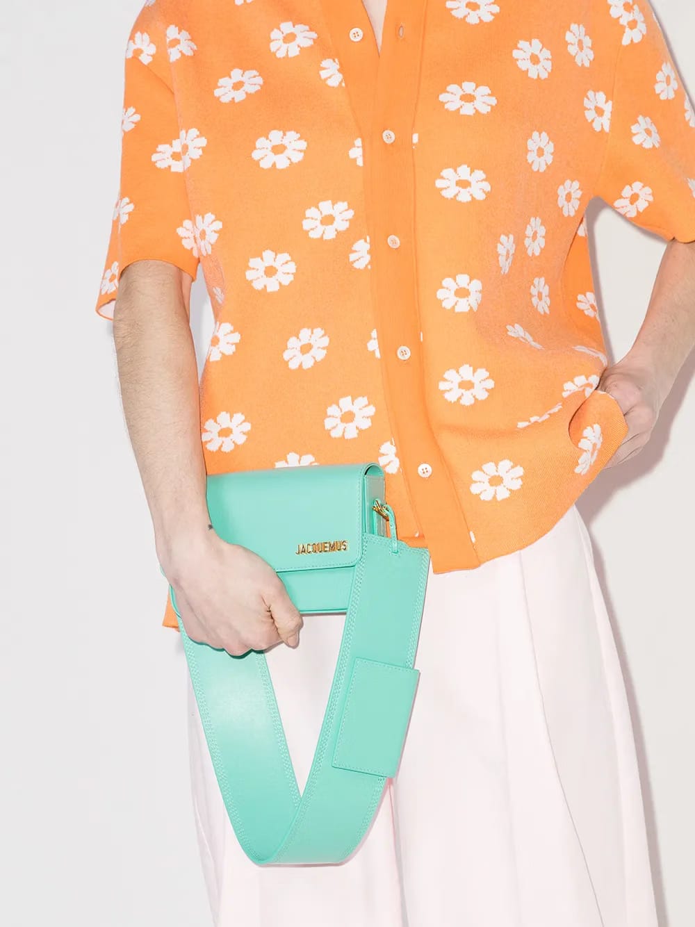 Le Carinu leather shoulder bag