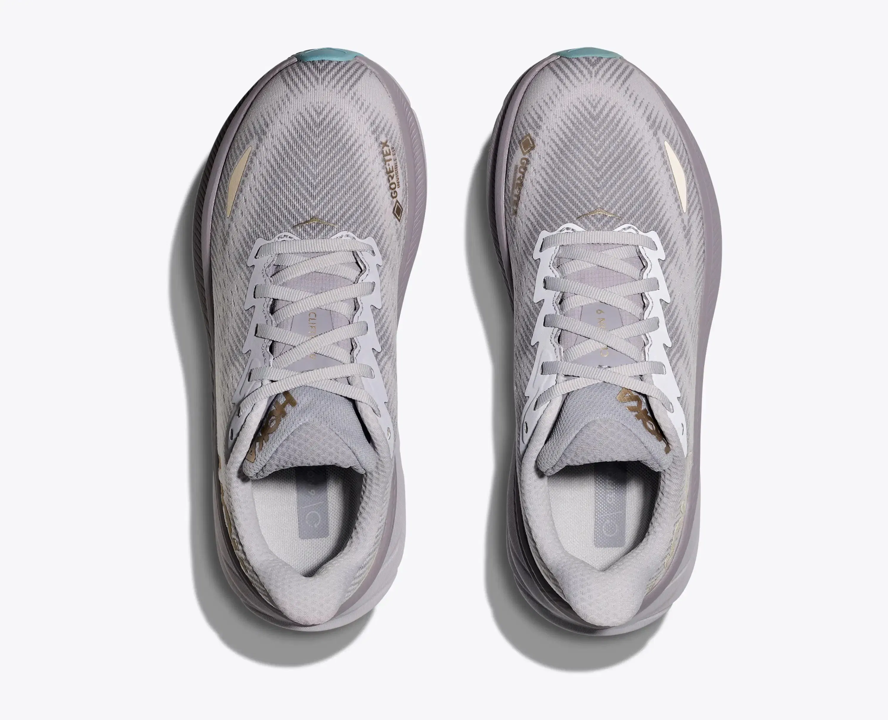Hoka Women'S Clifton 9 Gtx Foggy Grey Ash Grey