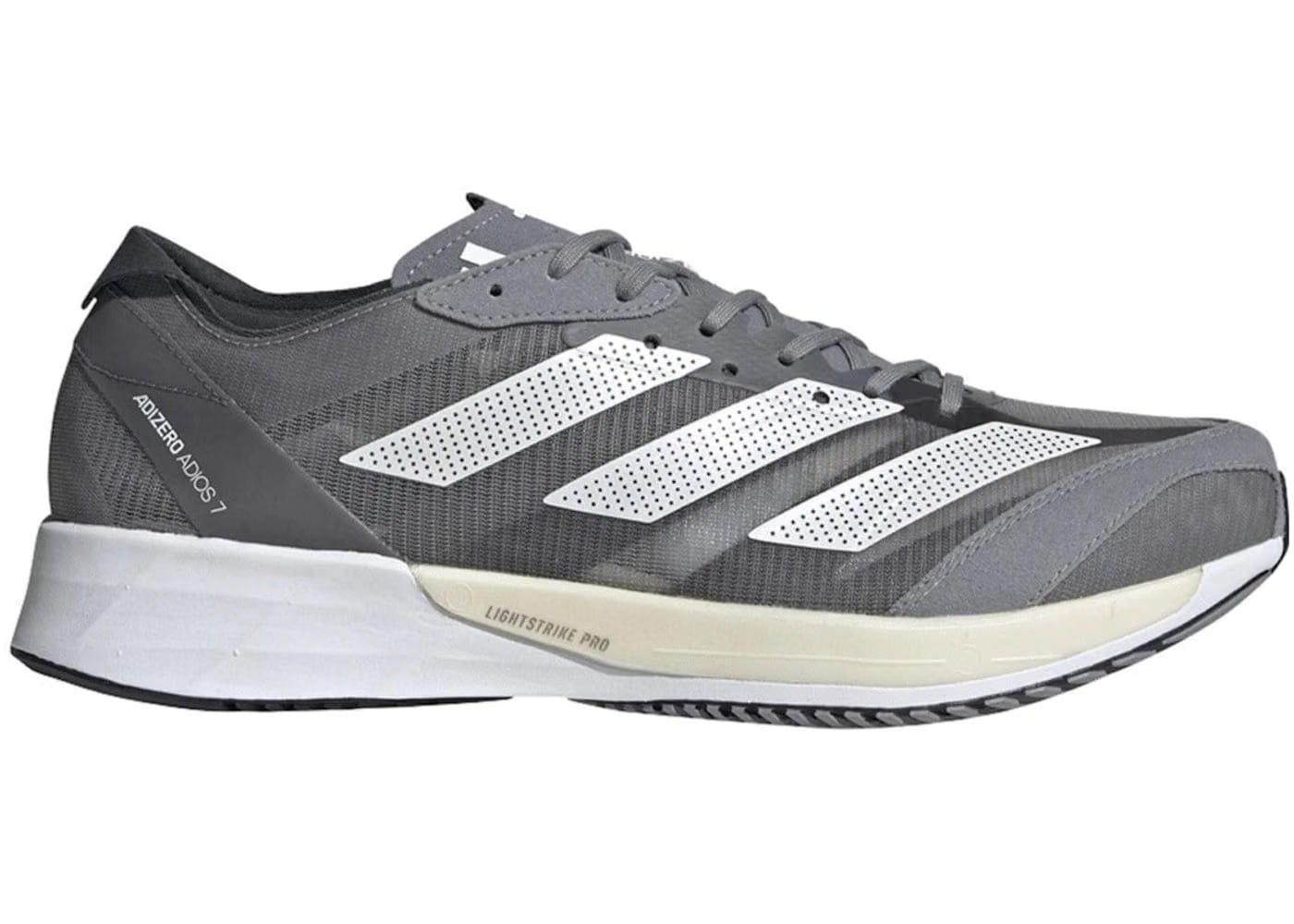 Adidas Adizero Adios 7 Grey Silver Metallic