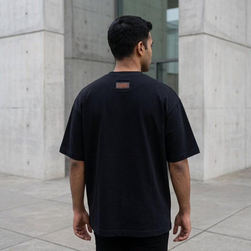 God's Plan | Waffle T-Shirt | Black