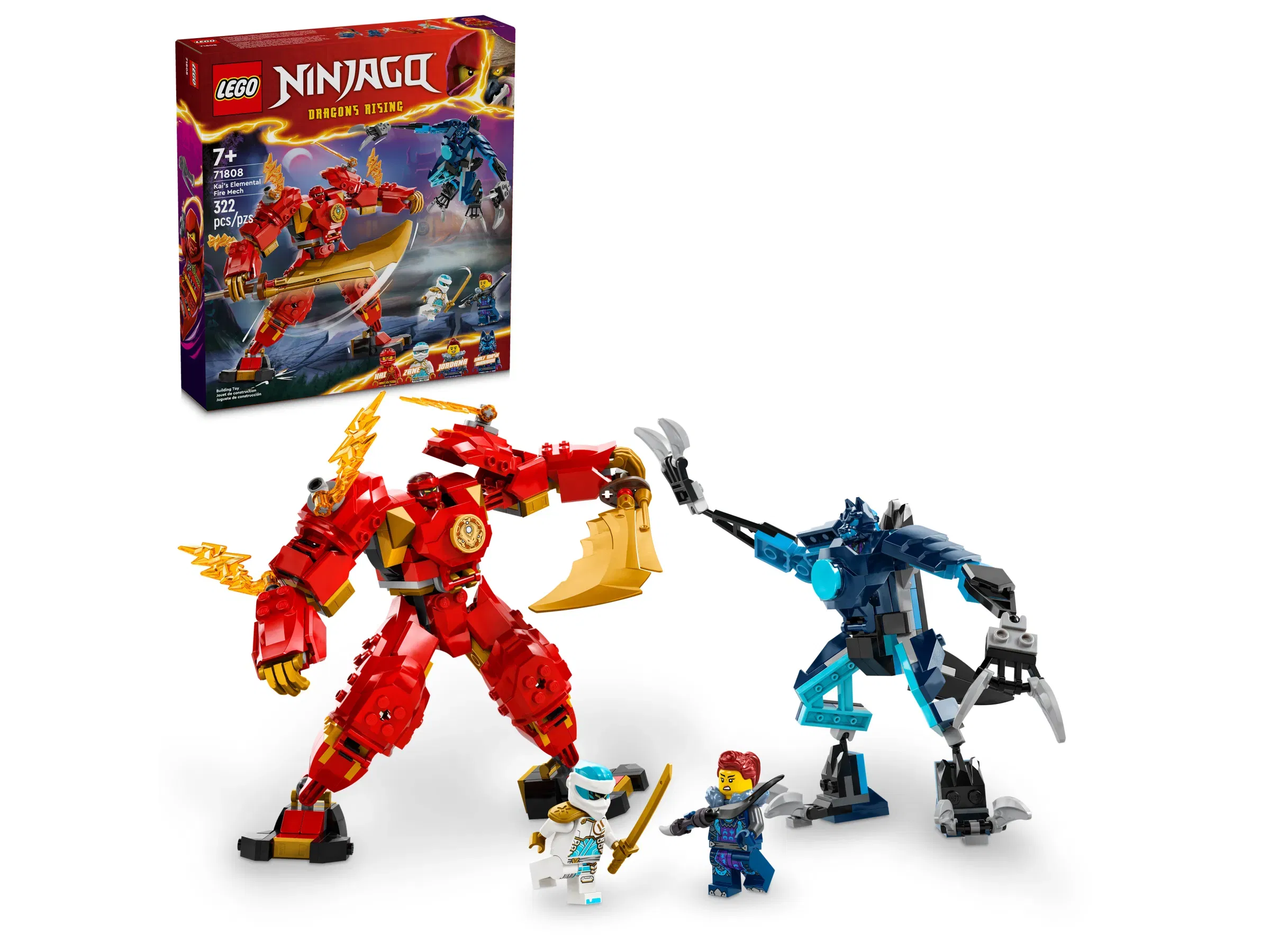Lego Kais Elemental Fire Mech