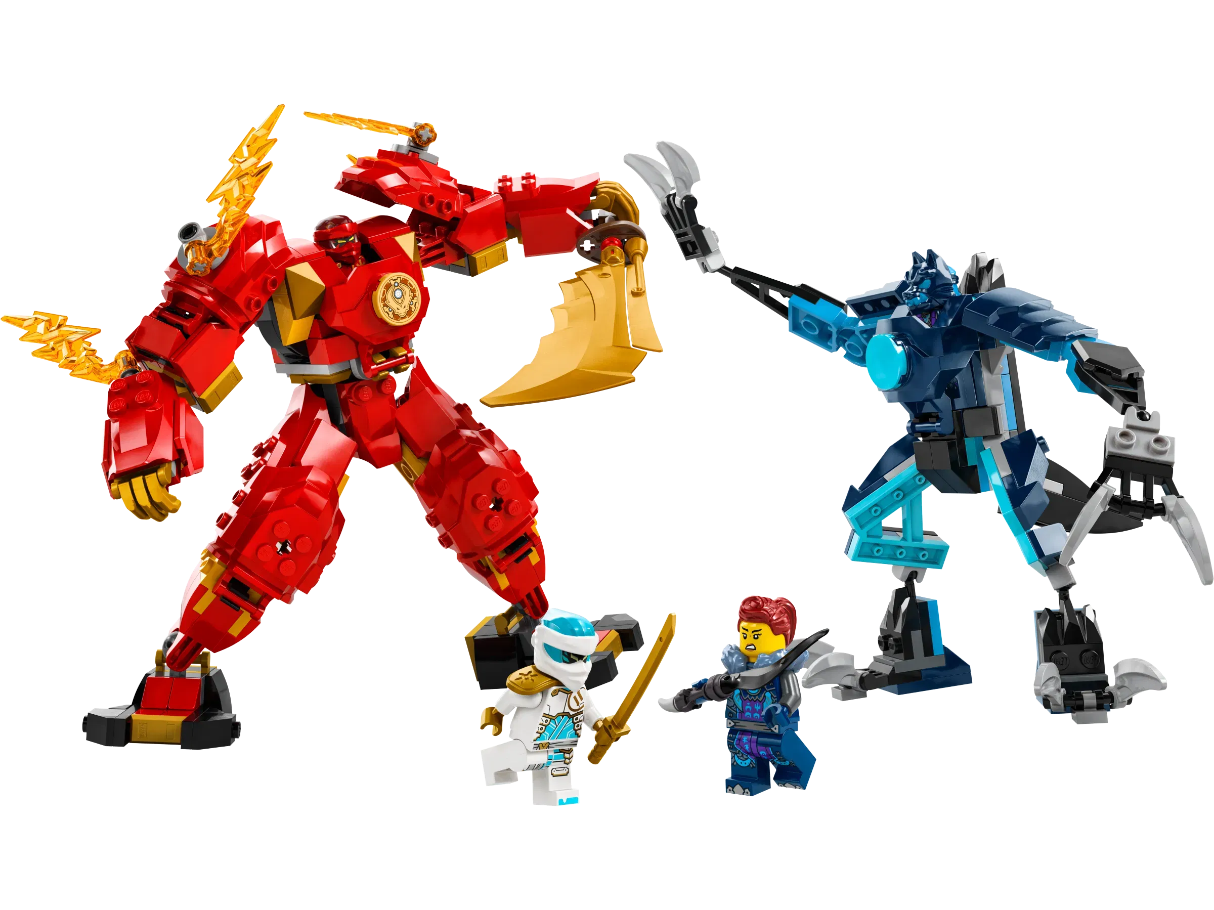 Lego Kais Elemental Fire Mech