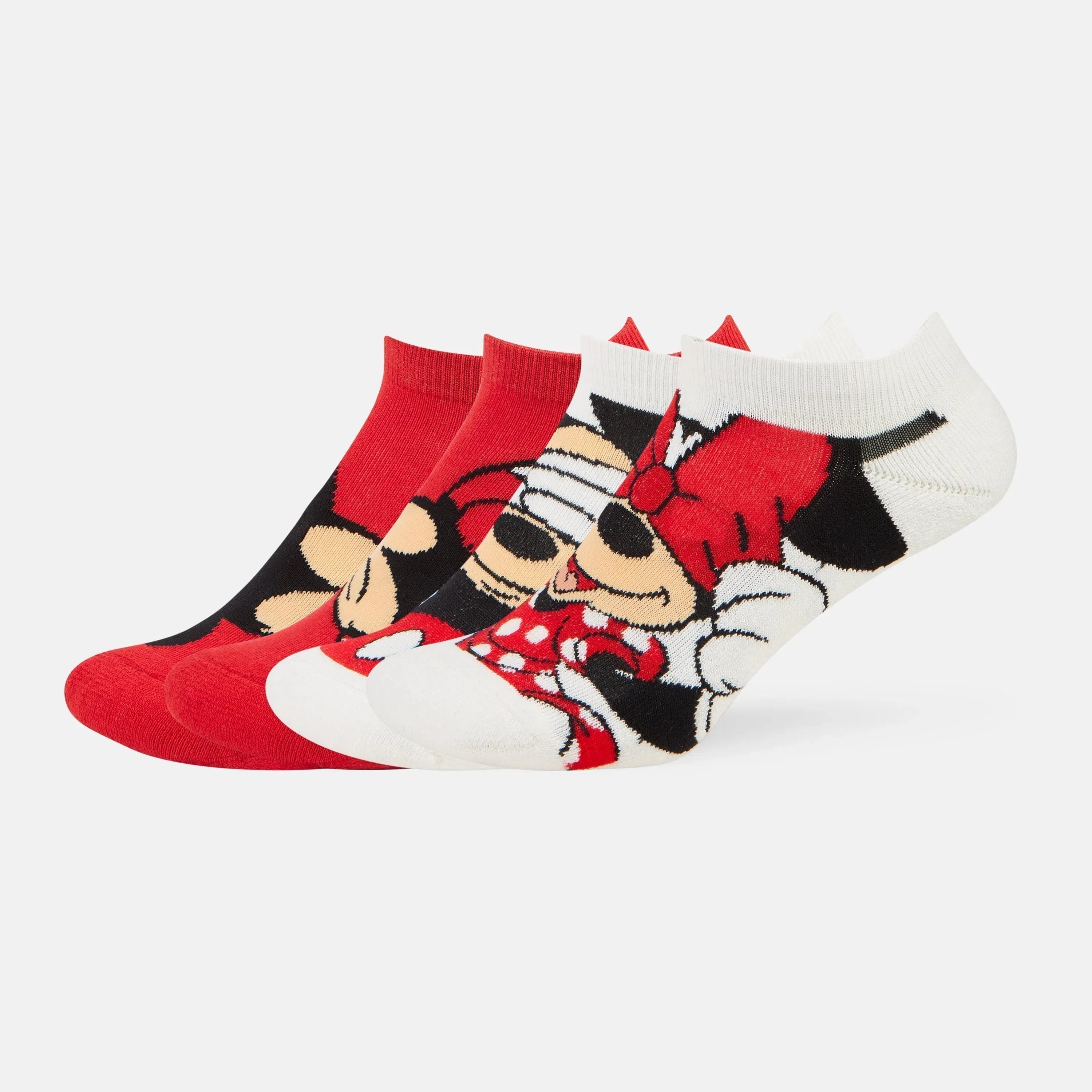 Women’s Disney Mickey & Minnie Lowcut Socks