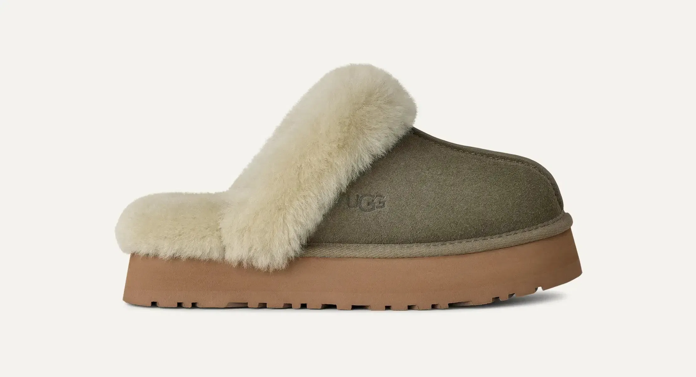 Ugg Disquette Moss Green / Muted Brass