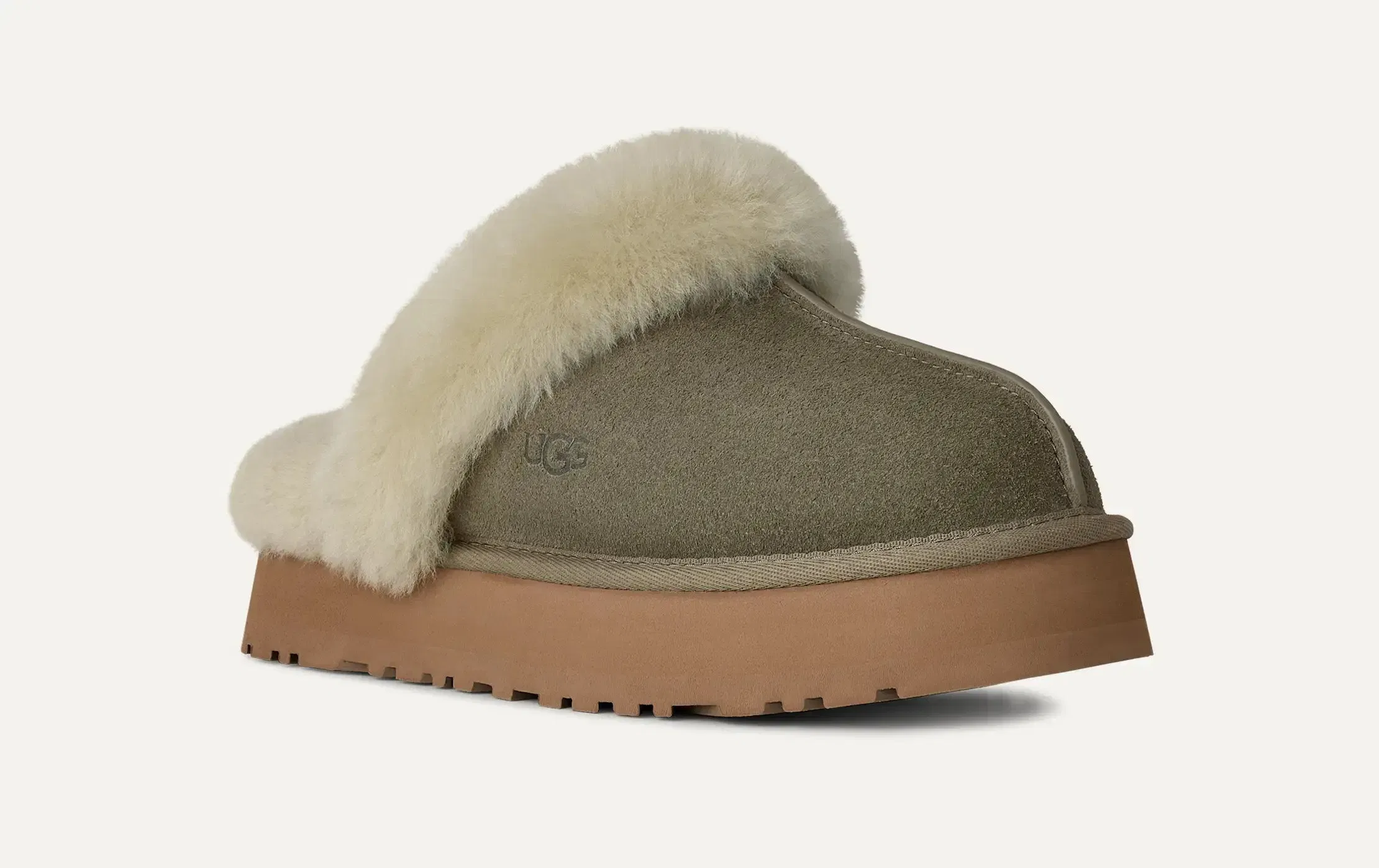 Ugg Disquette Moss Green / Muted Brass