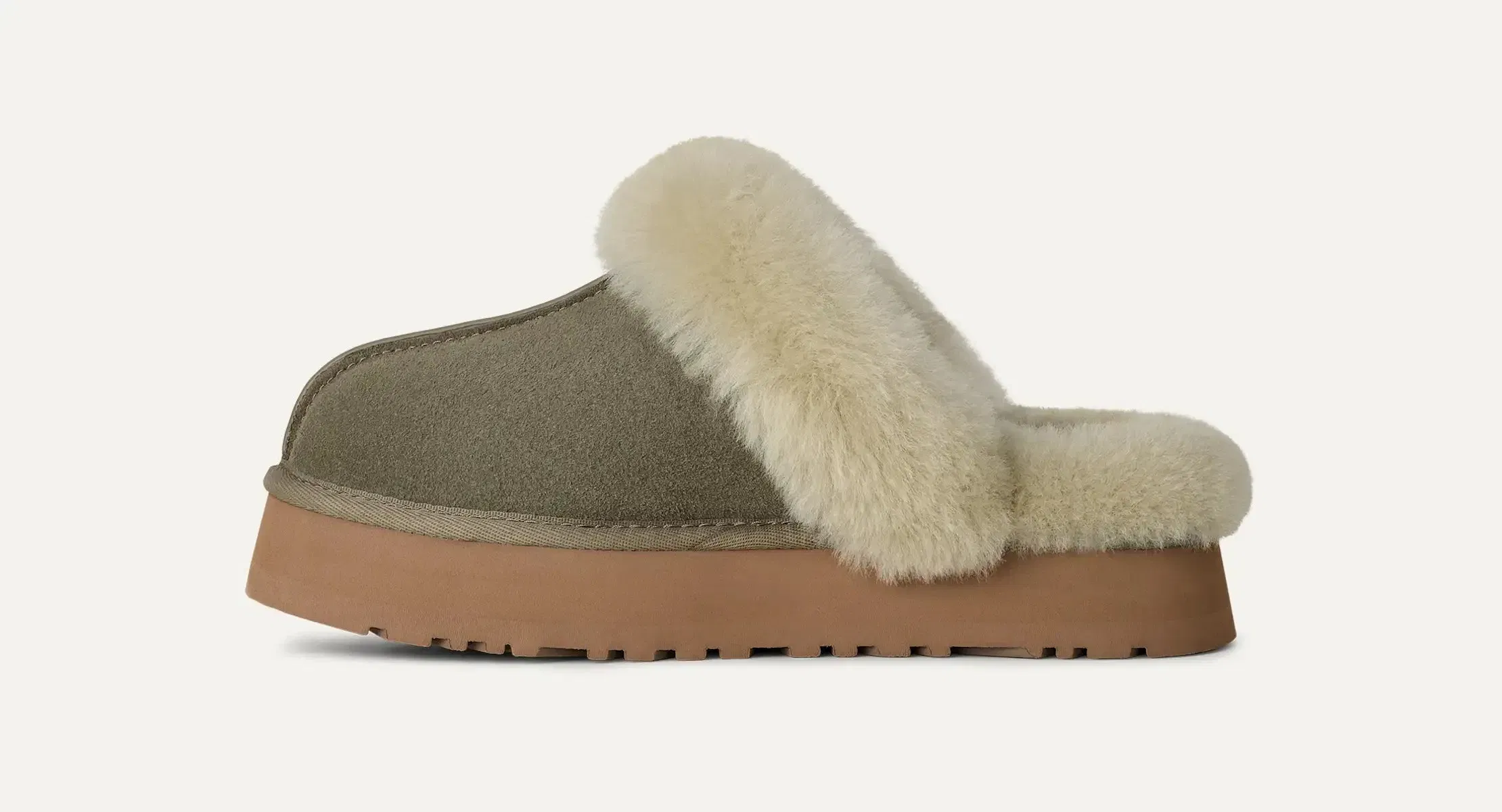 Ugg Disquette Moss Green / Muted Brass