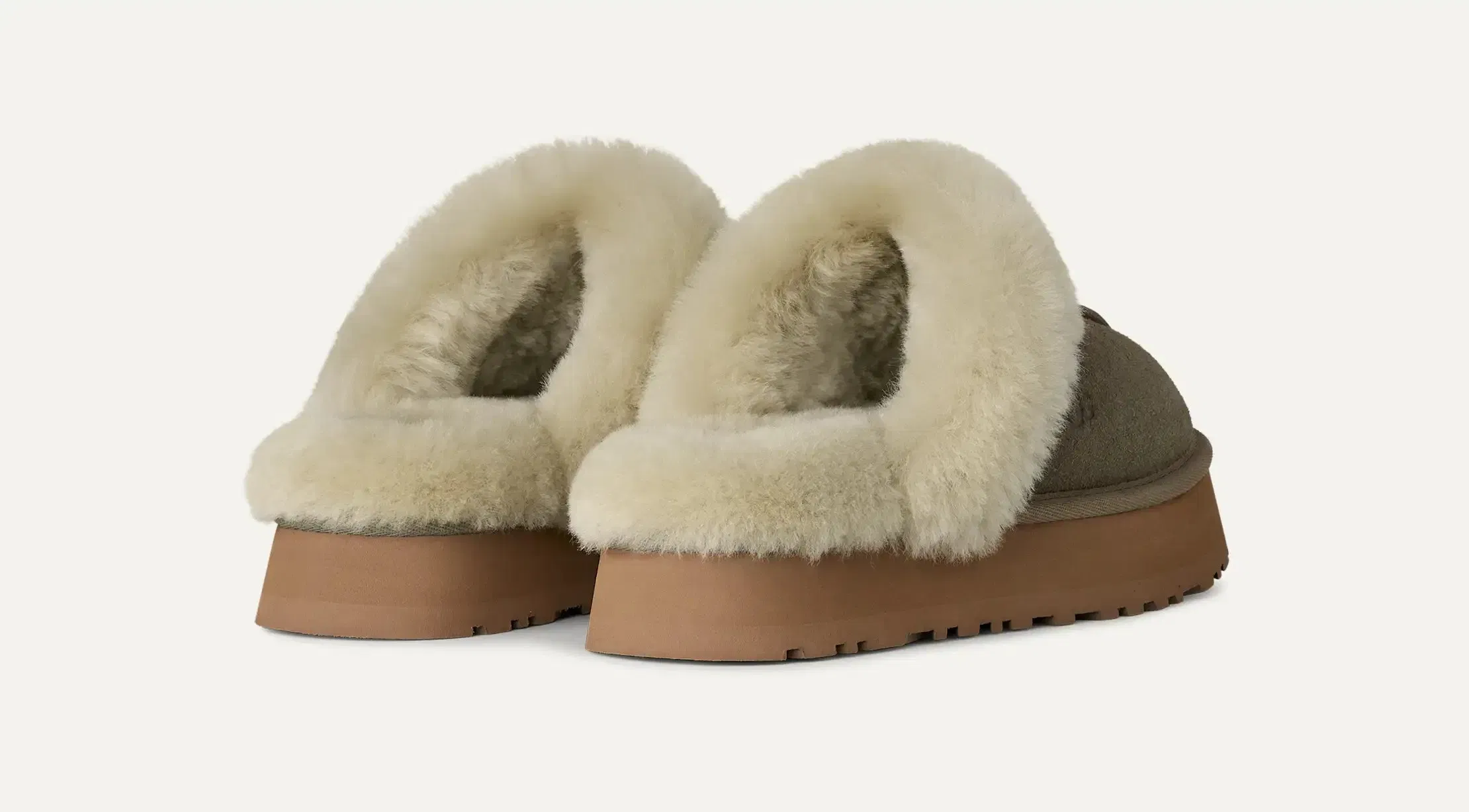Ugg Disquette Moss Green / Muted Brass