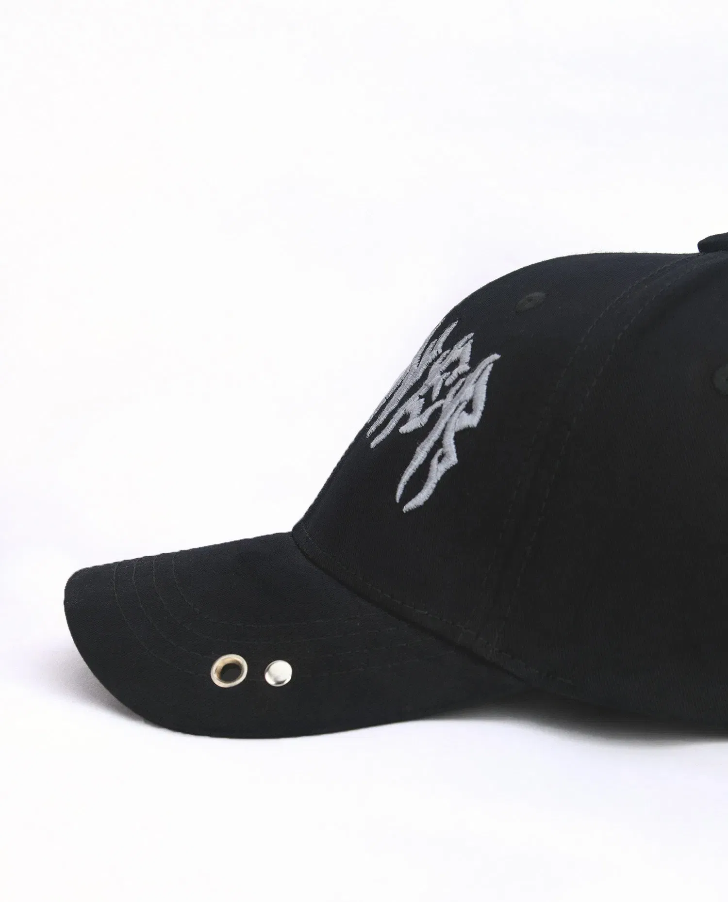 Sinner // Black Baseball Cap