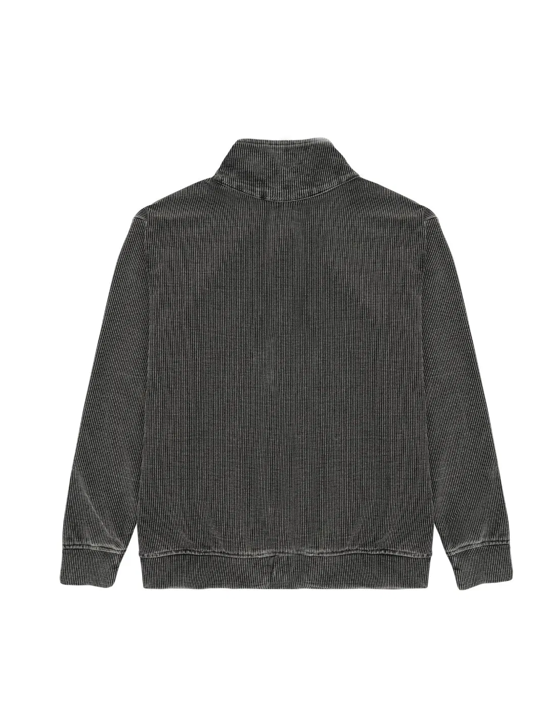 SMOKED CORDUROY ZIPPER