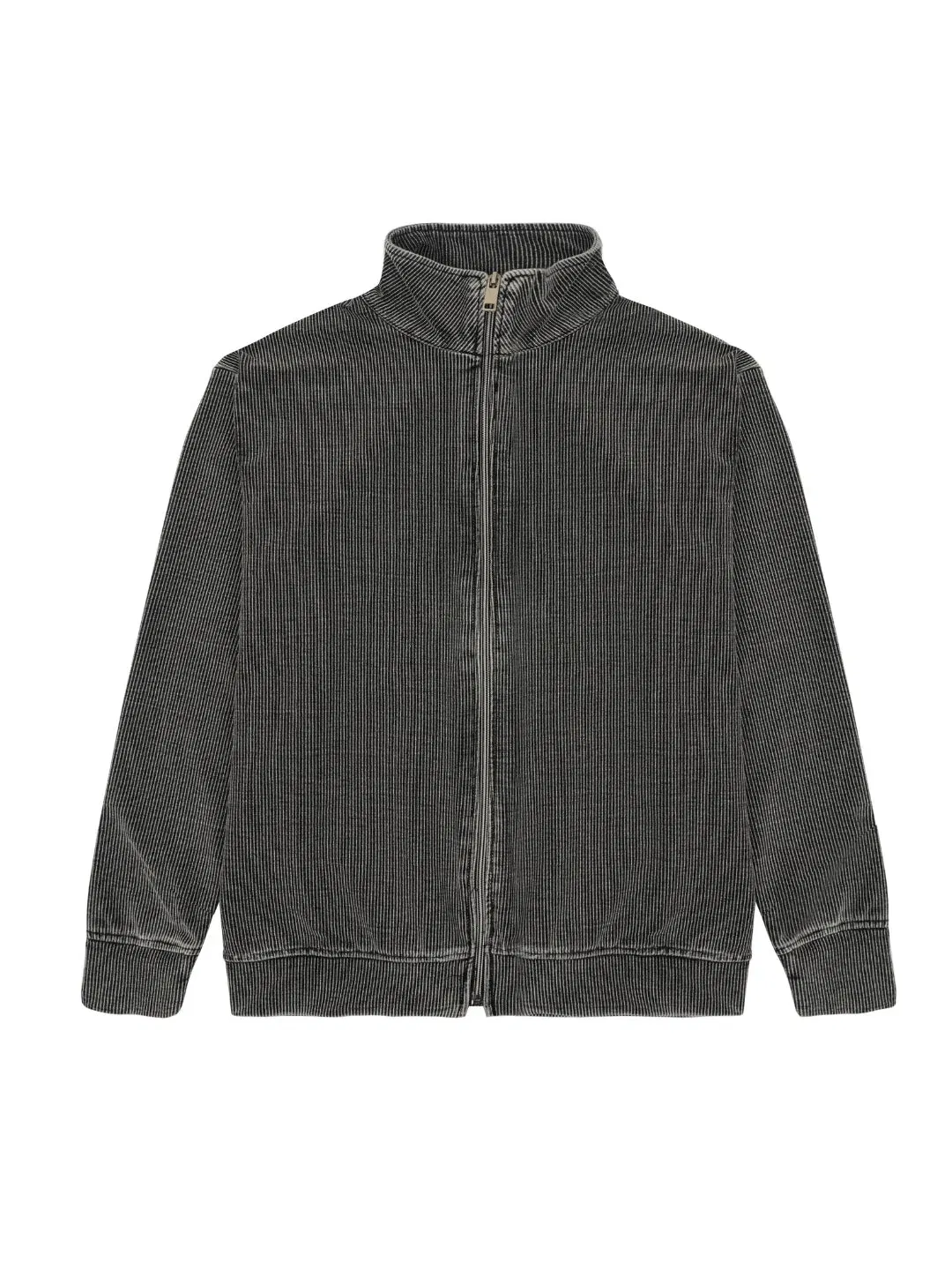 SMOKED CORDUROY ZIPPER