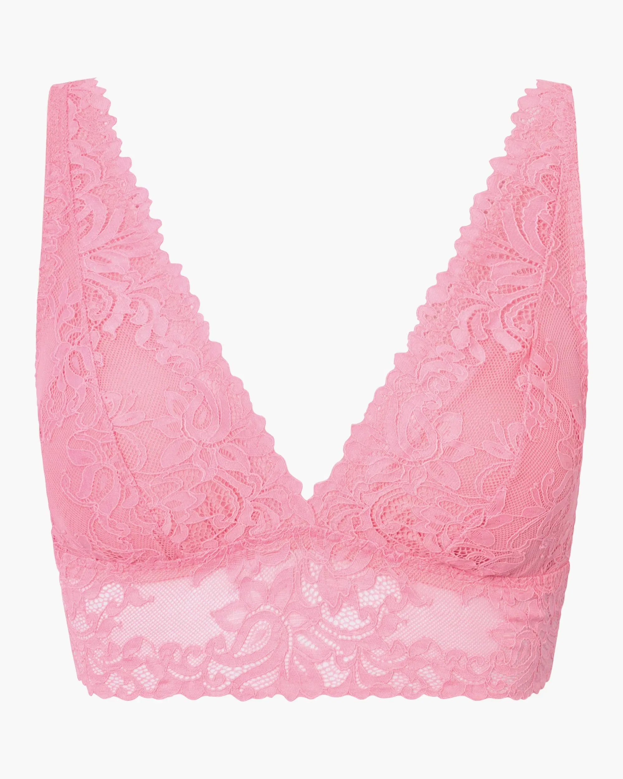 Bralette Con Escote Pronunciado