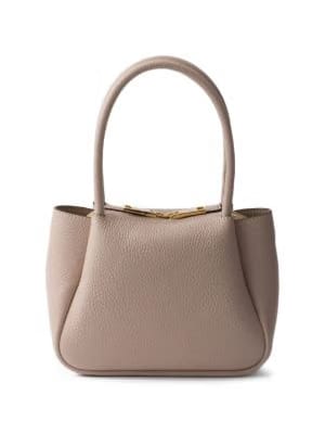 Prada mini leather tote bag