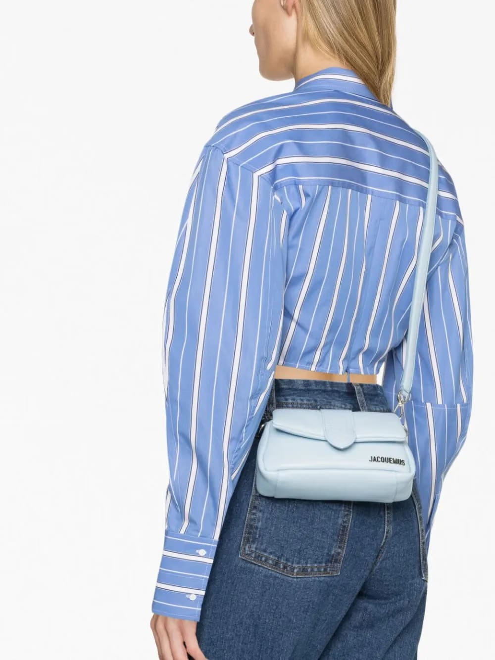 Le Bambimou padded leather shoulder bag