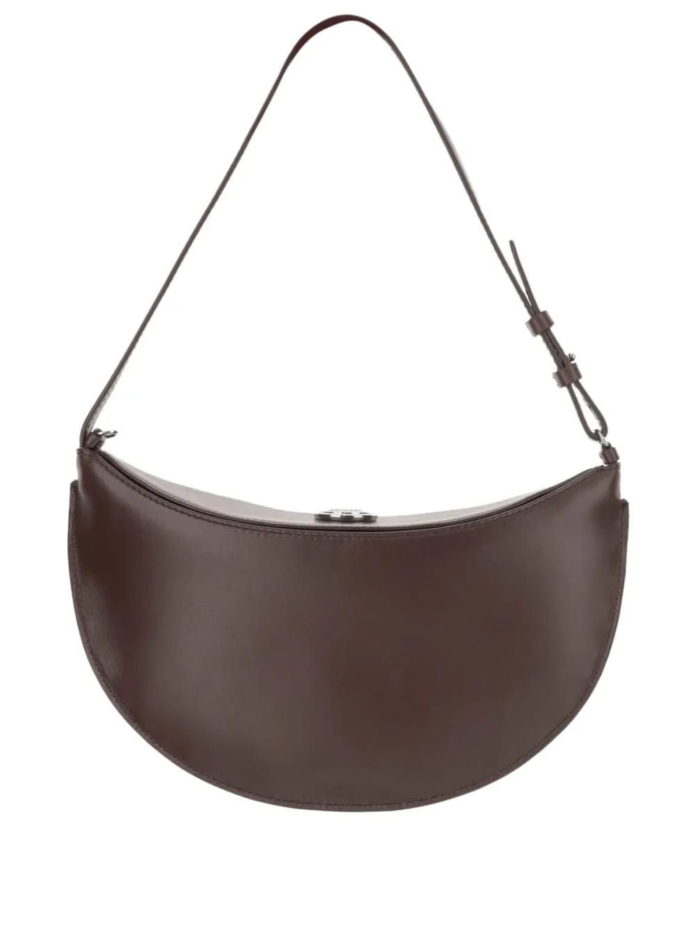 small Oval embossed-logo shoulder bag